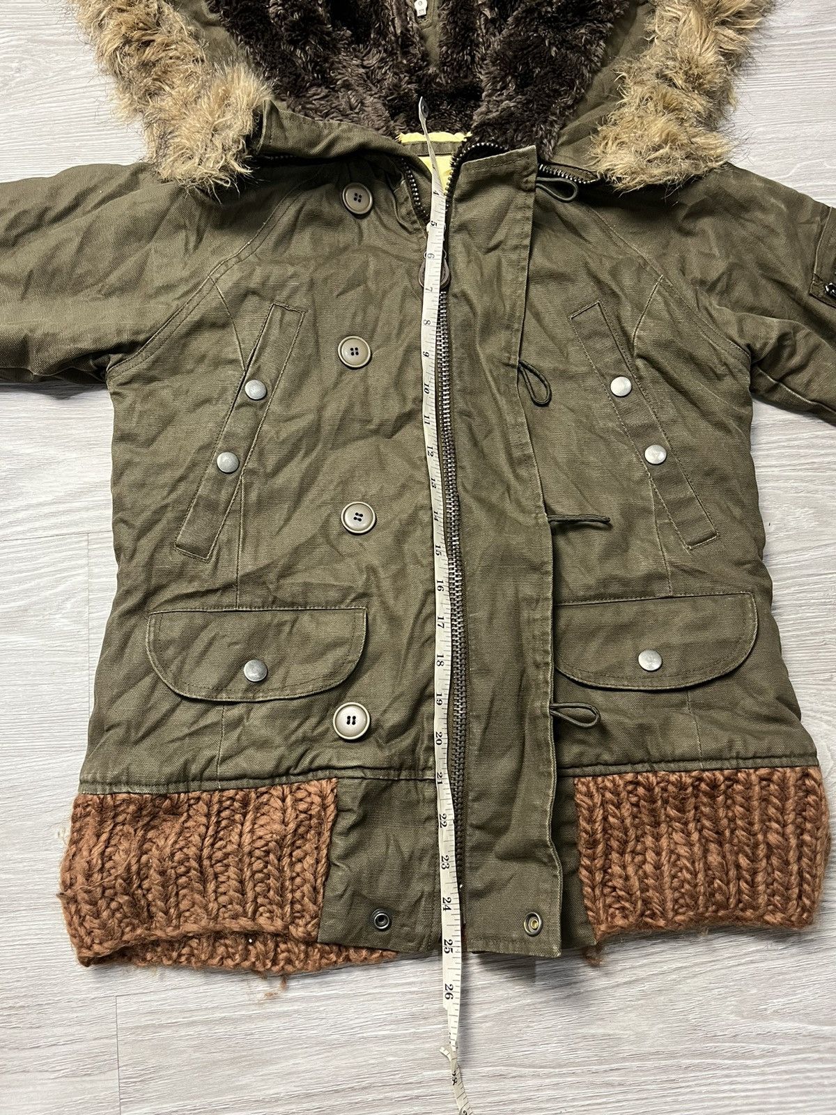 If Six Was Nine × Japanese Brand × Le Grande Bleu (L.G.B.) Japanese Faux Fur Jacket Goa lgb style Size M / US 6-8 / IT 42-44 - 10 Thumbnail