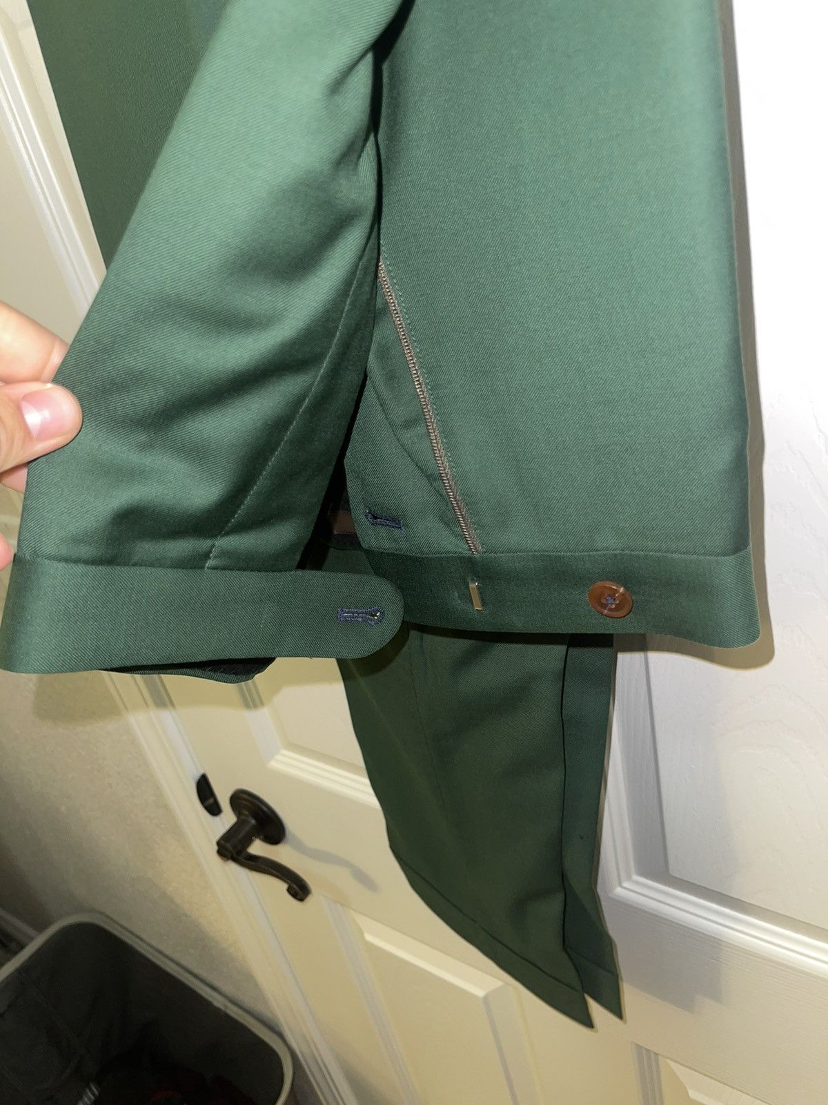 Custom Made R.Douglas Green Suit 36r