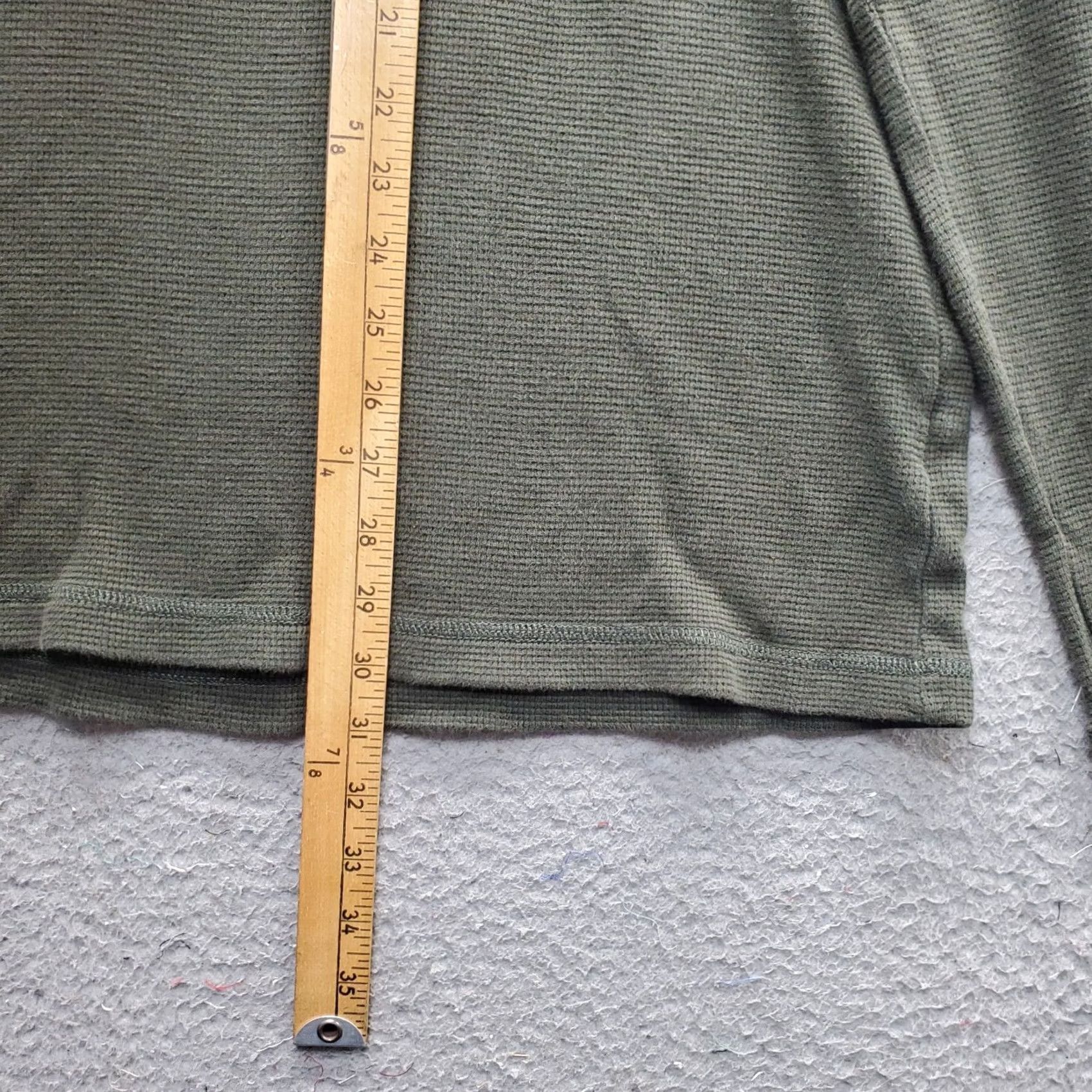 Eddie Bauer Eddie Bauer Henley Shirt Mens XL Tall Green Knit Original Outdoor Outfitter Size US XL / EU 56 / 4 - 3 Thumbnail