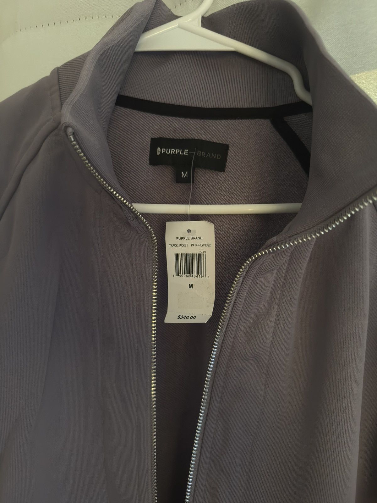 Purple Brand Purple Brand Tricot Track Jacket Size US M / EU 48-50 / 2 - 5 Thumbnail