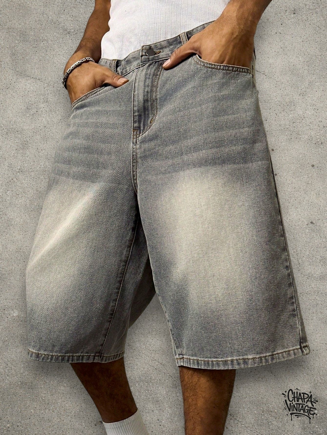 Vintage Straight Leg shorts Size US 32 / EU 48 - 1 Thumbnail