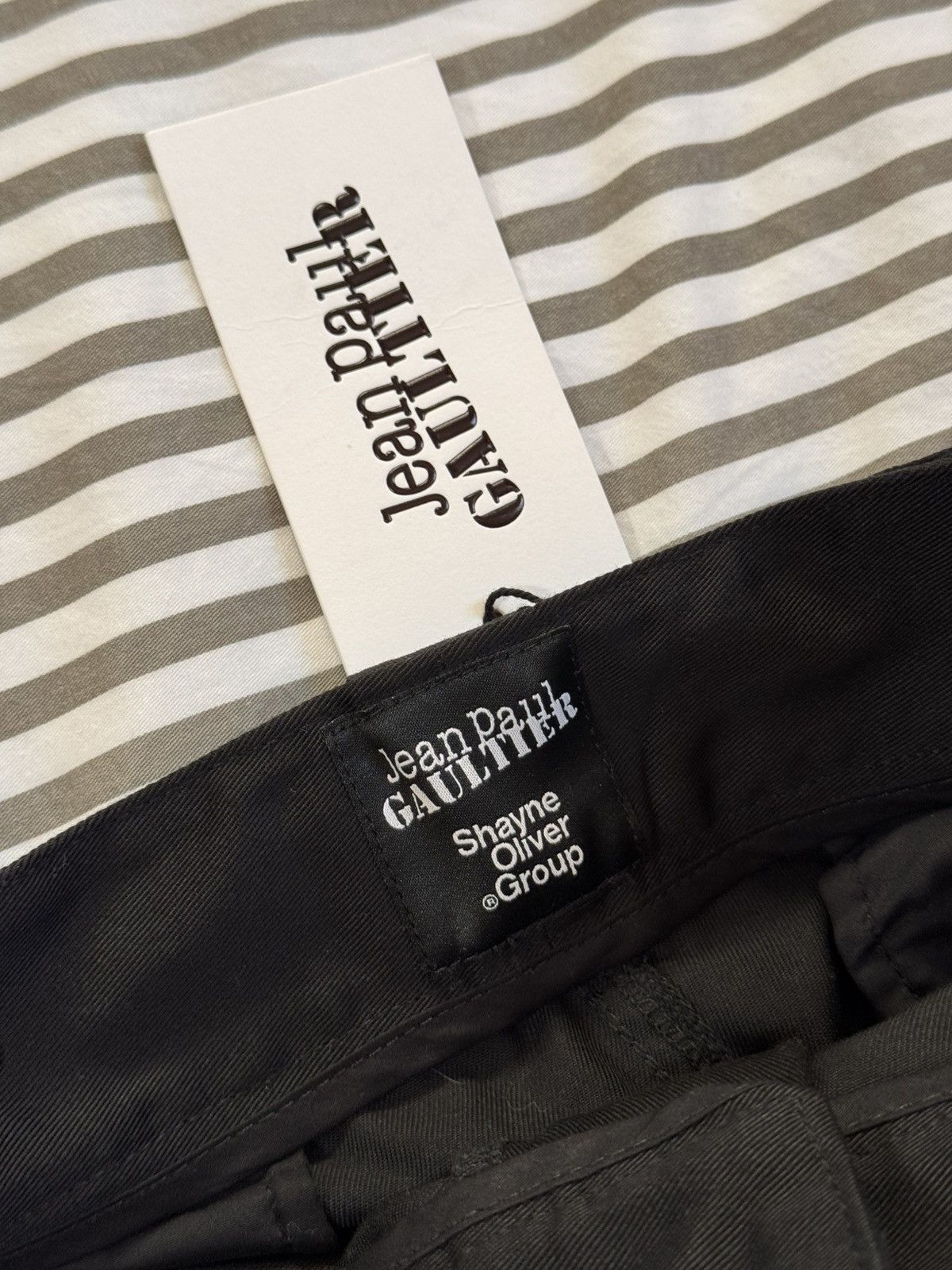 Jean Paul Gaultier JPG x Shayne Oliver 'The Wrap' Trousers Black Size US 31 - 7 Thumbnail