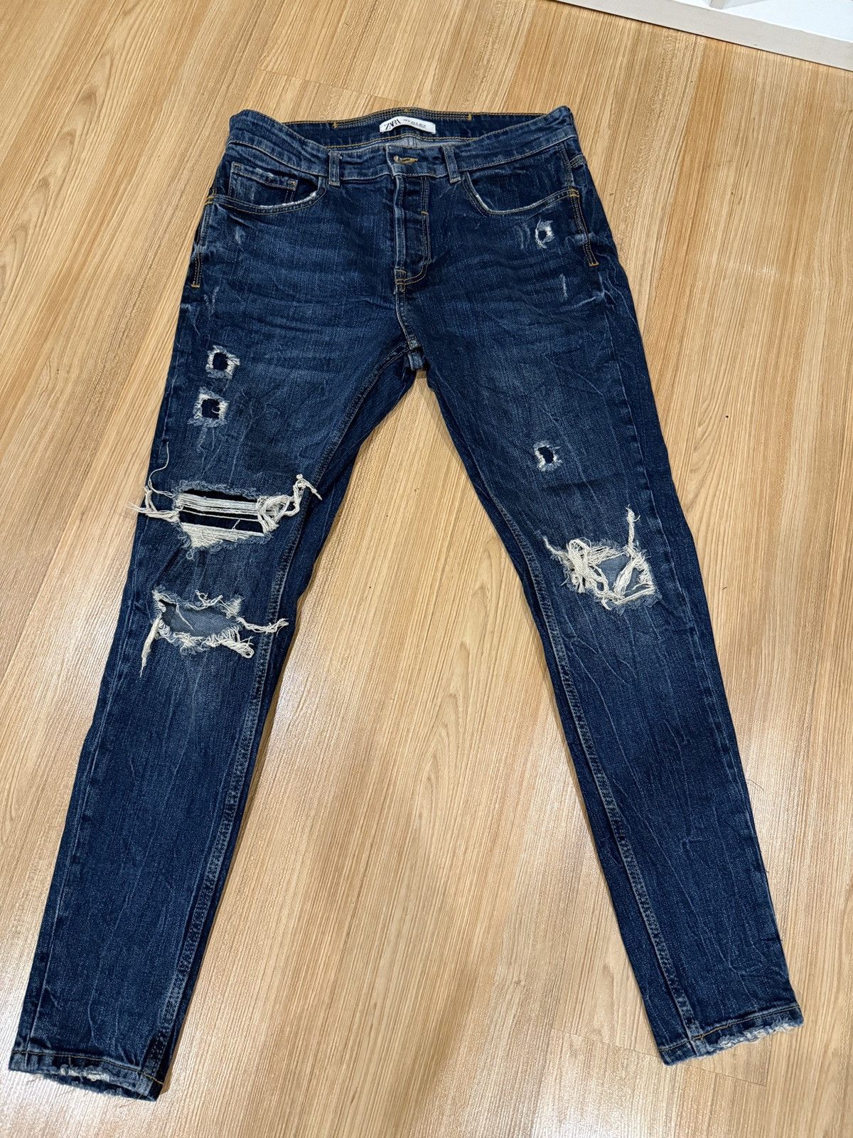 Zara Zara Mens Skinny Jeans Size US 32 / EU 48 - 1 Thumbnail