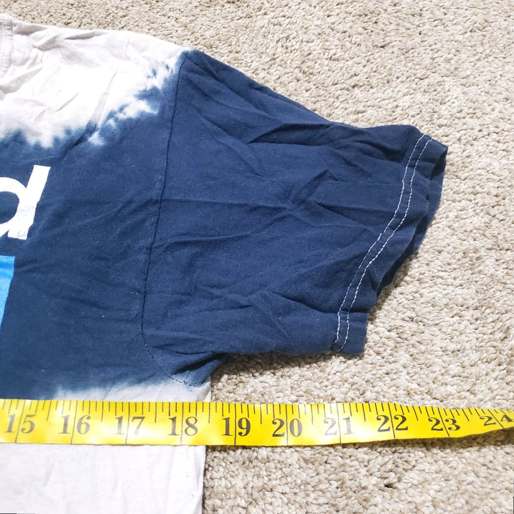 Polaroid Polaroid Shirt Adult M Bleached Tie Dye Cropped Logo Multicolor 90s Retro Womens M Size M / US 6-8 / IT 42-44 - 5 Thumbnail