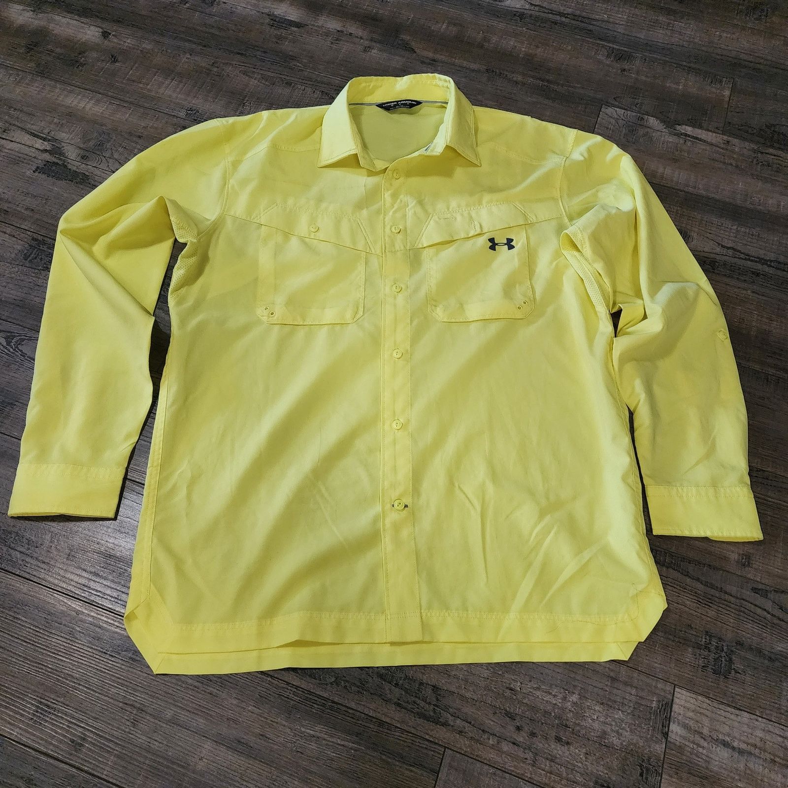 Under Armour Under Armour long sleeve yellow shirt size Medium 2508 Size US M / EU 48-50 / 2 - 1 Thumbnail