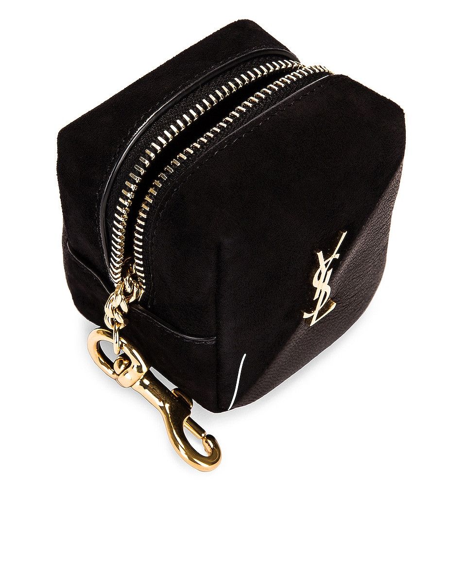 Saint Laurent Paris o1s1wg111024 Size: OS / Keychain Pouch in Black Size ONE SIZE - 4 Thumbnail
