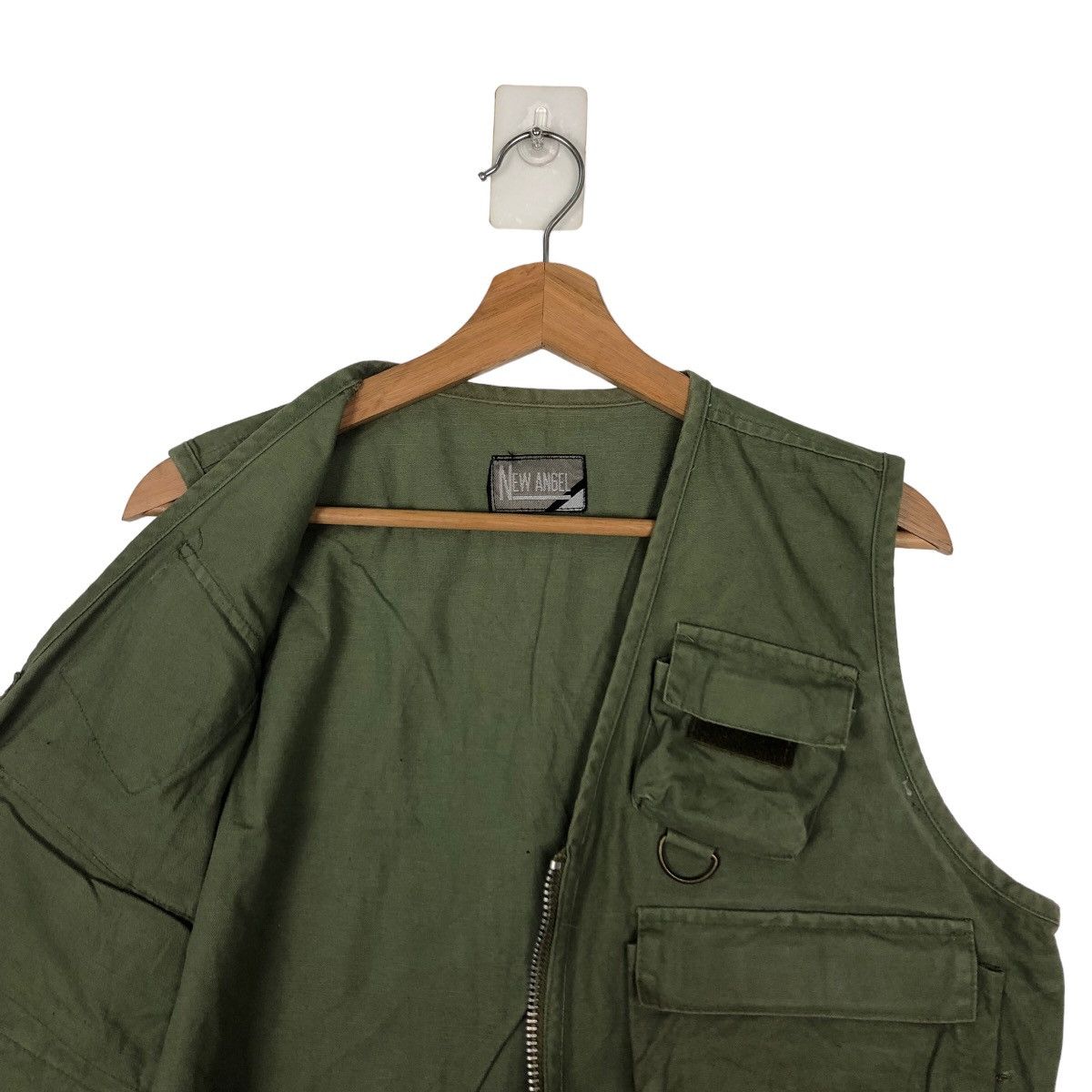 Japanese Brand 🔥90’s VINTAGE UTILITY VEST MULTI POCKET NEW ANGEL JAPAN Size US M / EU 48-50 / 2 - 9 Thumbnail