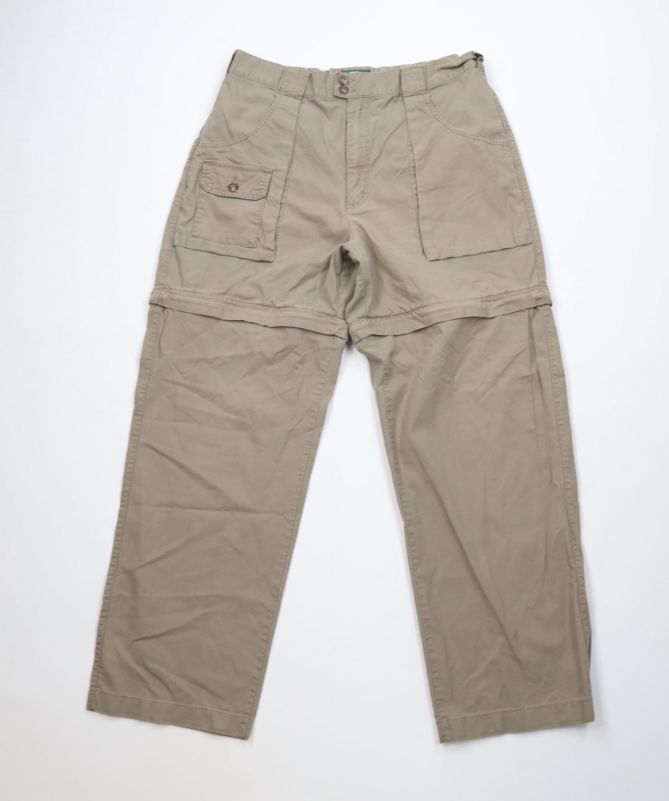 Cabelas Vintage Cabelas Convertible Cargo Pants Shorts Beige Size US 36 / EU 52 - 1 Thumbnail