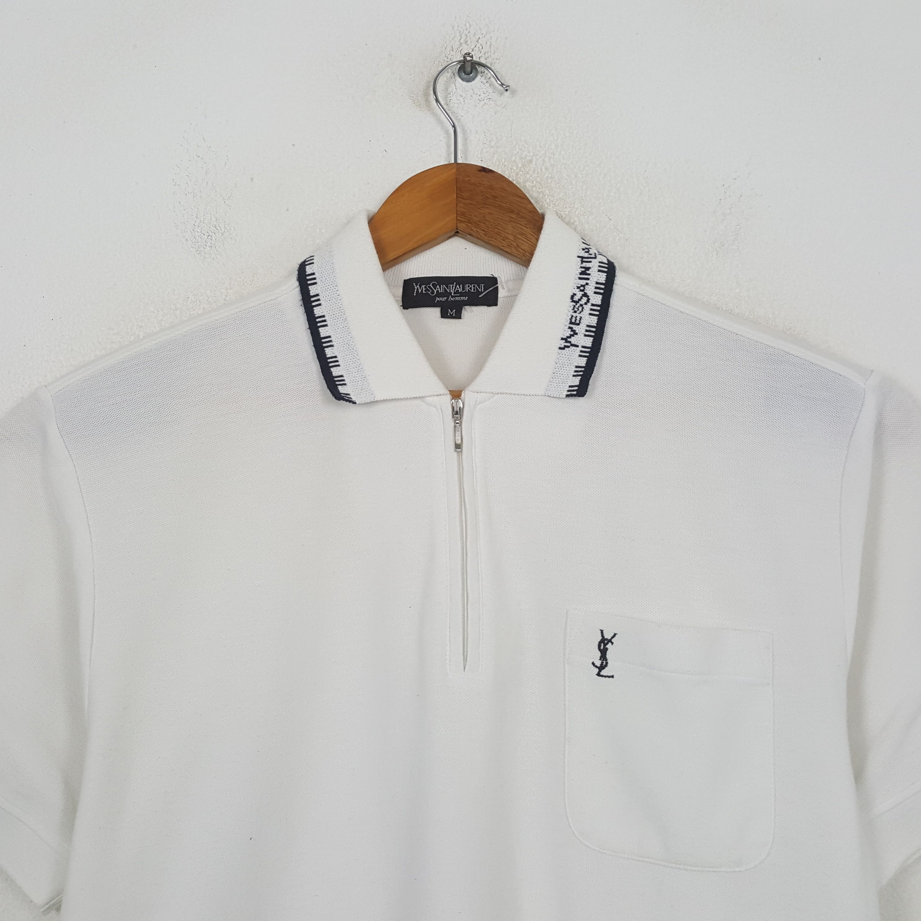 Yves Saint Laurent Vintage Yves Saint Laurent Luxury Italy Brand Shirt C301N35 Size US L / EU 52-54 / 3 - 2 Thumbnail