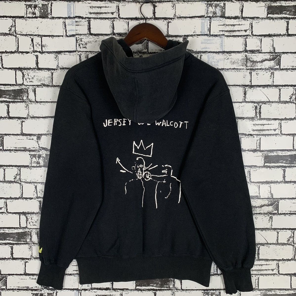 Uniqlo Jean-Michel Basquit Artwork Brand Hoodie Sweatshirt