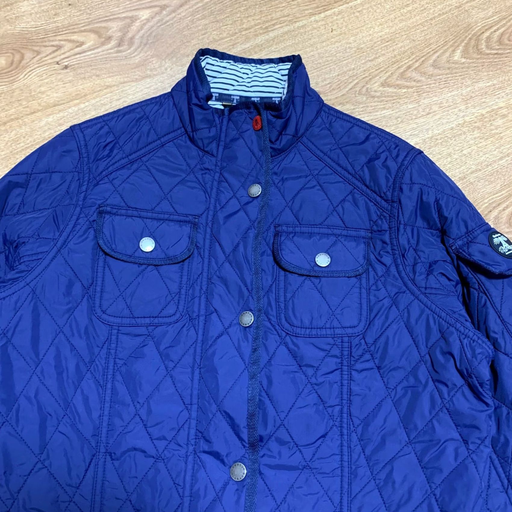 Barbour Barbour Jacket Womens M Blue Buryhead Quilted Size USA Size M / US 6-8 / IT 42-44 - 4 Thumbnail