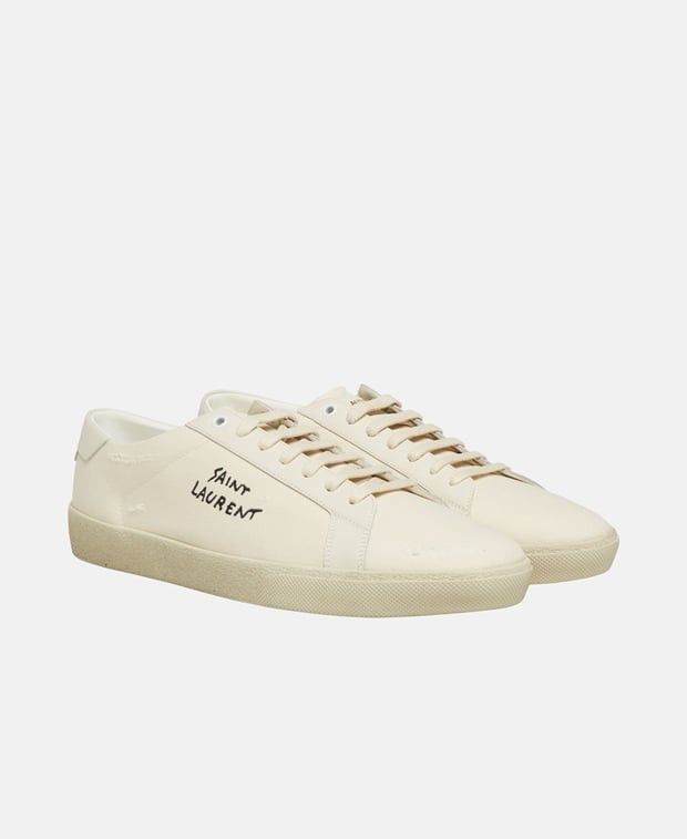 Saint Laurent Paris ELBA Sneakers Size US 8 / EU 41 - 1 Thumbnail