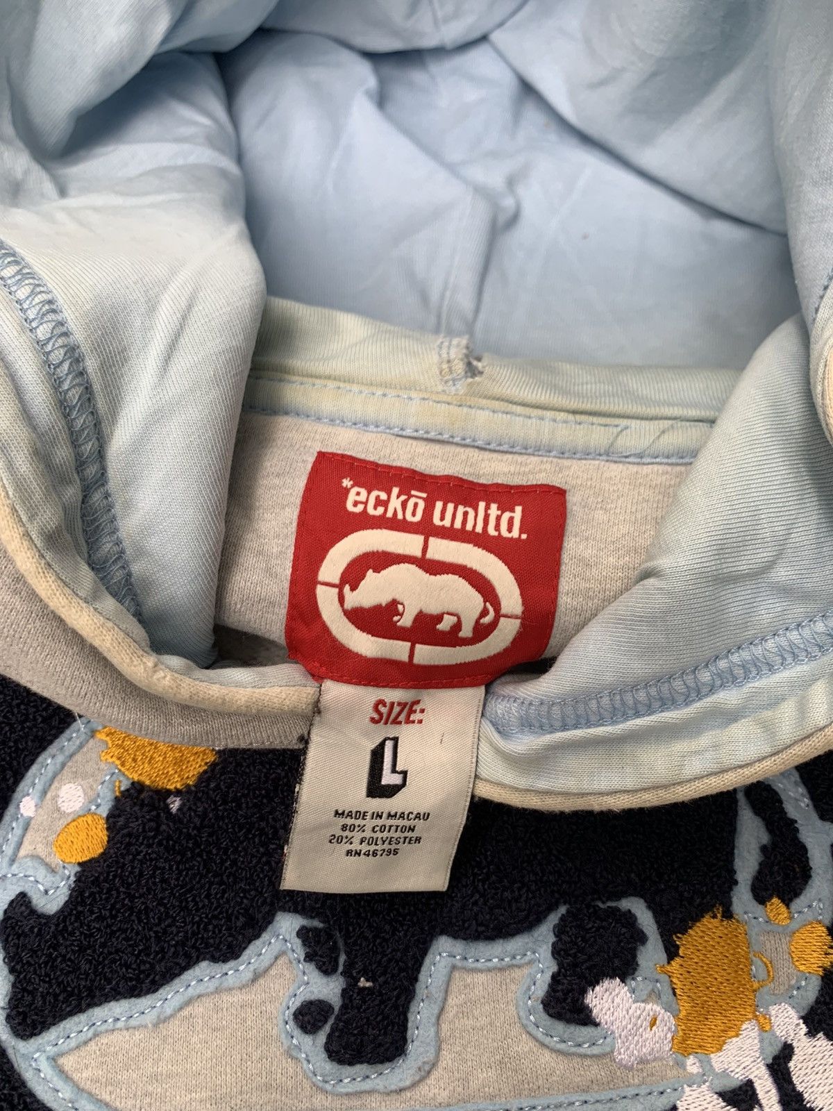 Ecko Unltd. VINTAGE ECKO UNTLD HOODIE (RARE) Size US L / EU 52-54 / 3 - 6 Thumbnail