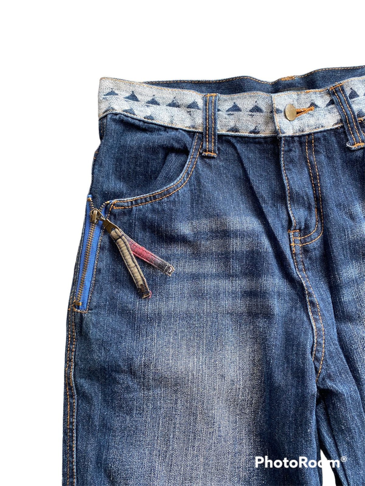 If Six Was Nine × In The Attic × Le Grande Bleu (L.G.B.) In The Attic Home Punk Grunge Jeans P170 Size US 31 - 5 Thumbnail