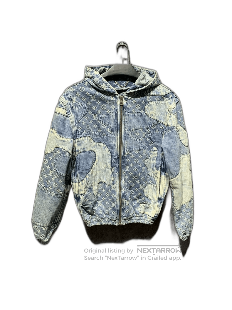 Louis Vuitton Louis Vuitton full print denim jacket. Size US L / EU 52-54 / 3 - 1 Thumbnail