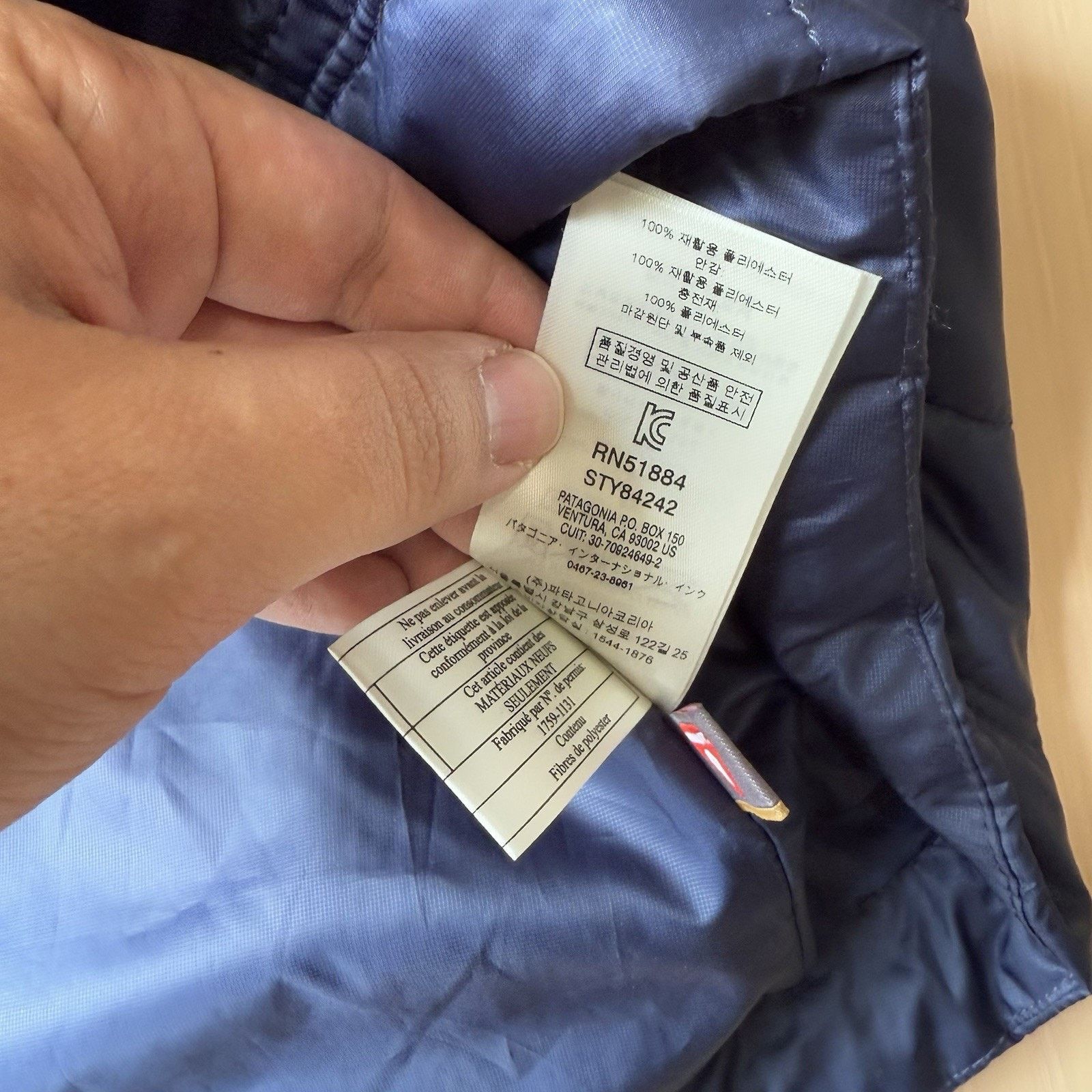 Patagonia Patagonia Nano Puff Vest XS Navy Full Zip Outdoors Insulated Size US XS / EU 42 / 0 - 5 Thumbnail