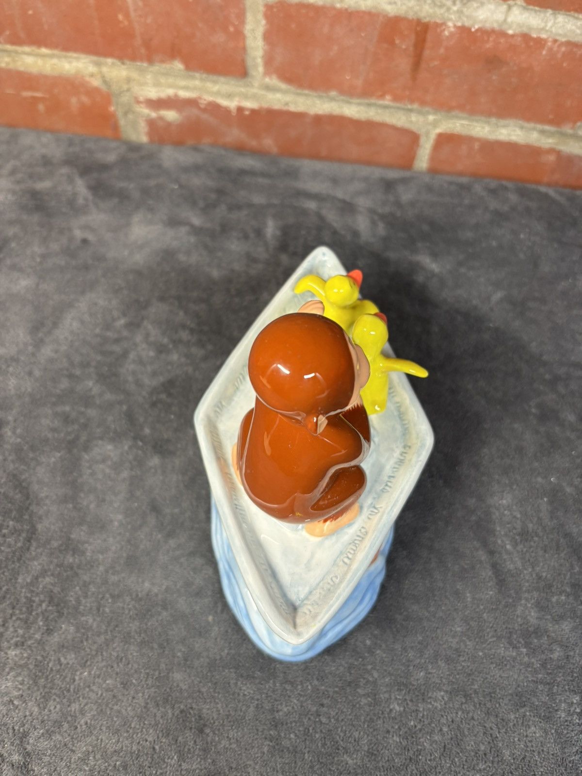 Other Vintage 90s Curious George Ceramic Windup Music Box Size ONE SIZE - 5 Thumbnail