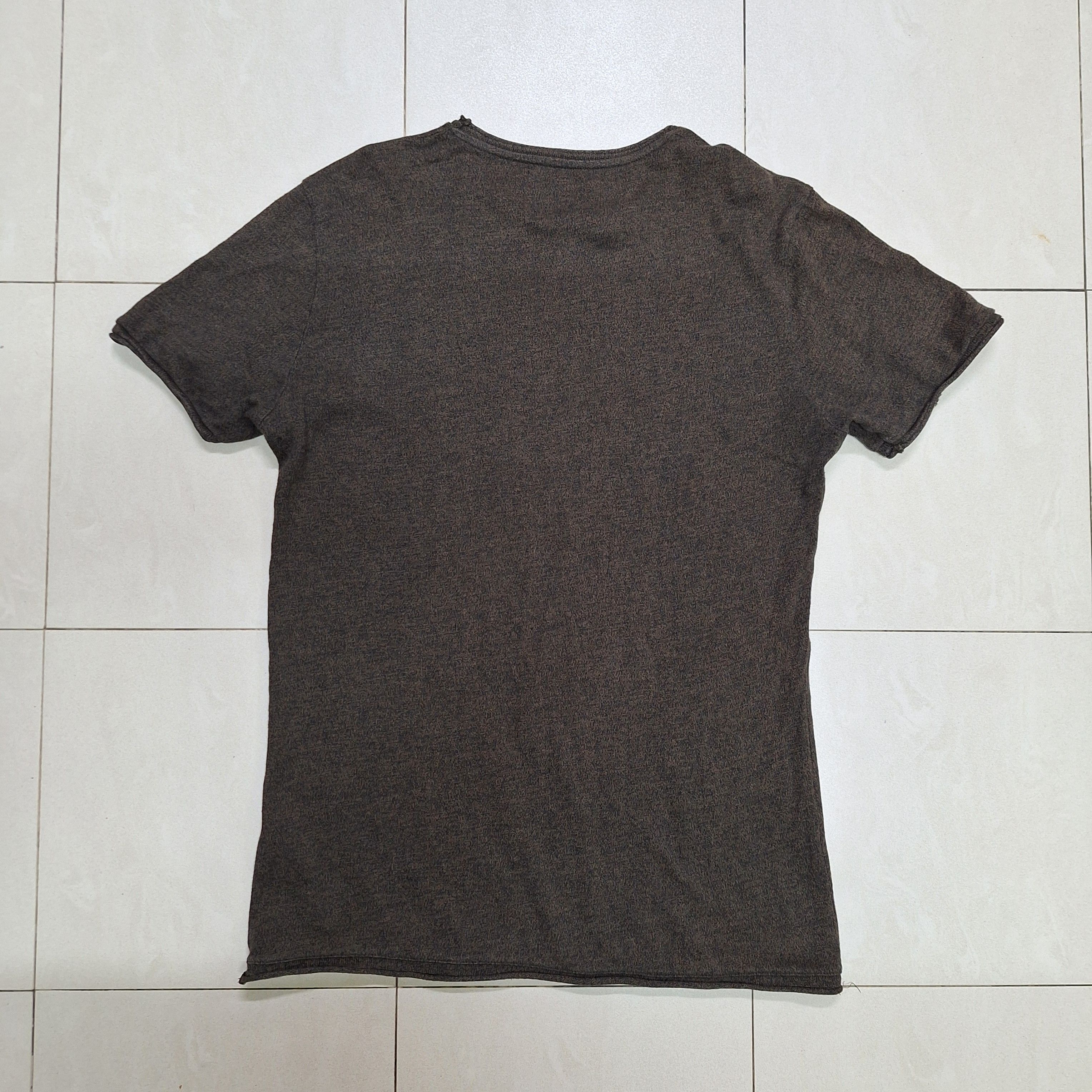 Zara Zara Dark Green Texture T Shirt Size US S / EU 44-46 / 1 - 7 Thumbnail
