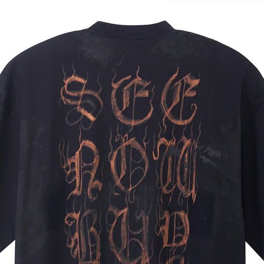 Balenciaga Balenciaga Heavy Metal T-Shirt Large Fit ‘Black Faded’ Size US L / EU 52-54 / 3 - 6 Thumbnail