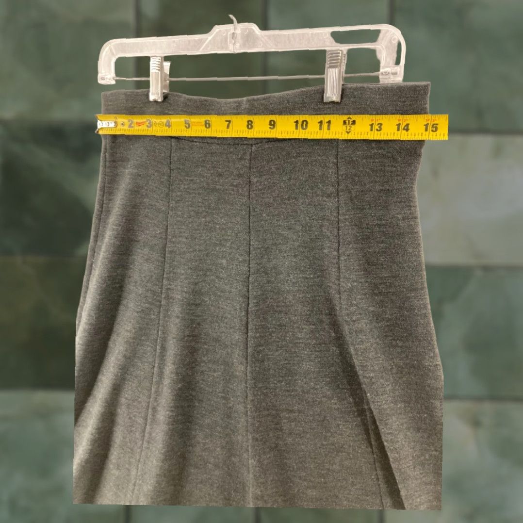 Banana Republic Banana Republic Womens Gray Wool Blend Skirt Size 2 Size 26" / US 2 / IT 38 - 3 Thumbnail