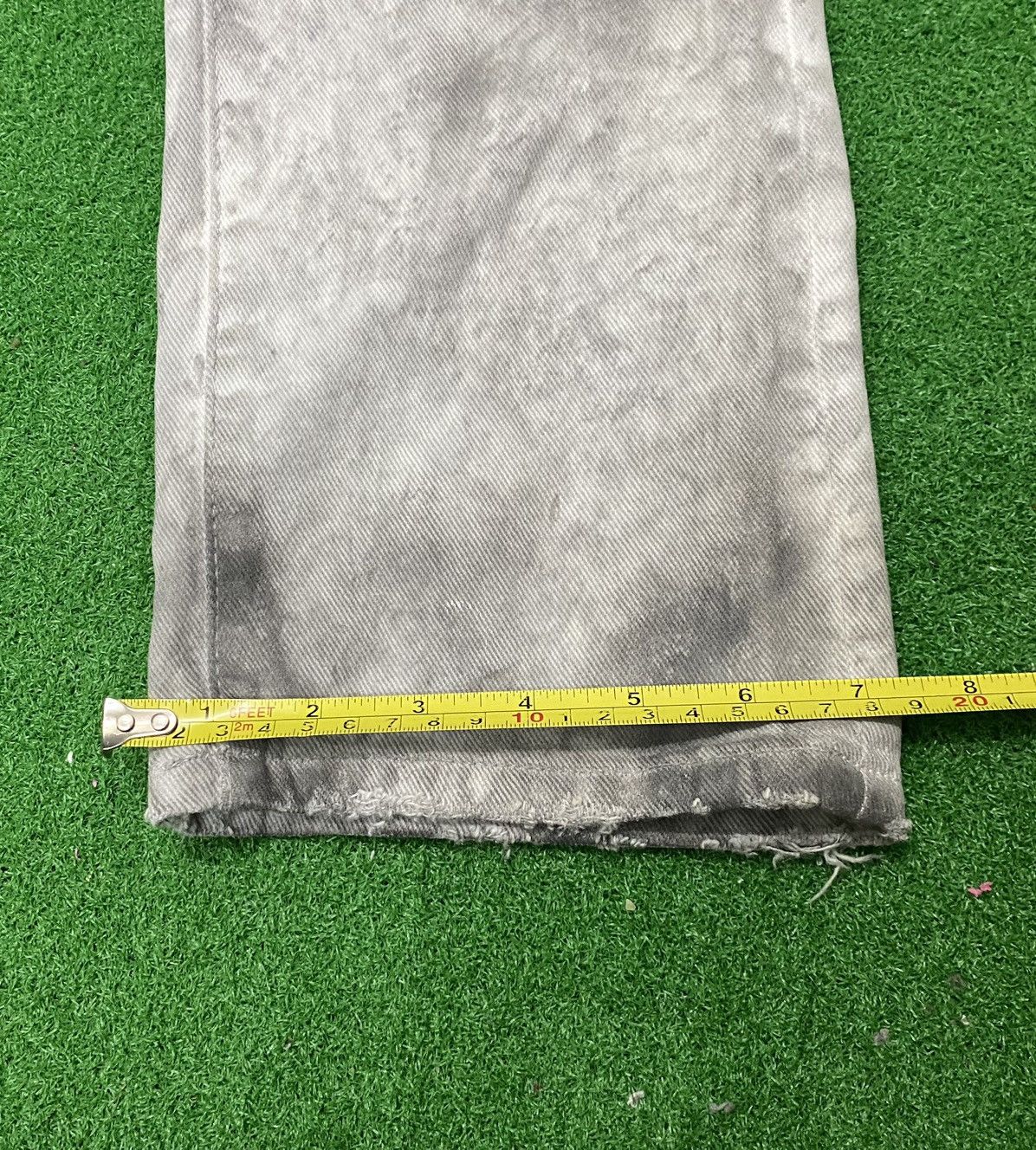 Dior RARE SS06 Dior Homme Dirty Snow Marble Denim Size US 28 / EU 44 - 22 Thumbnail
