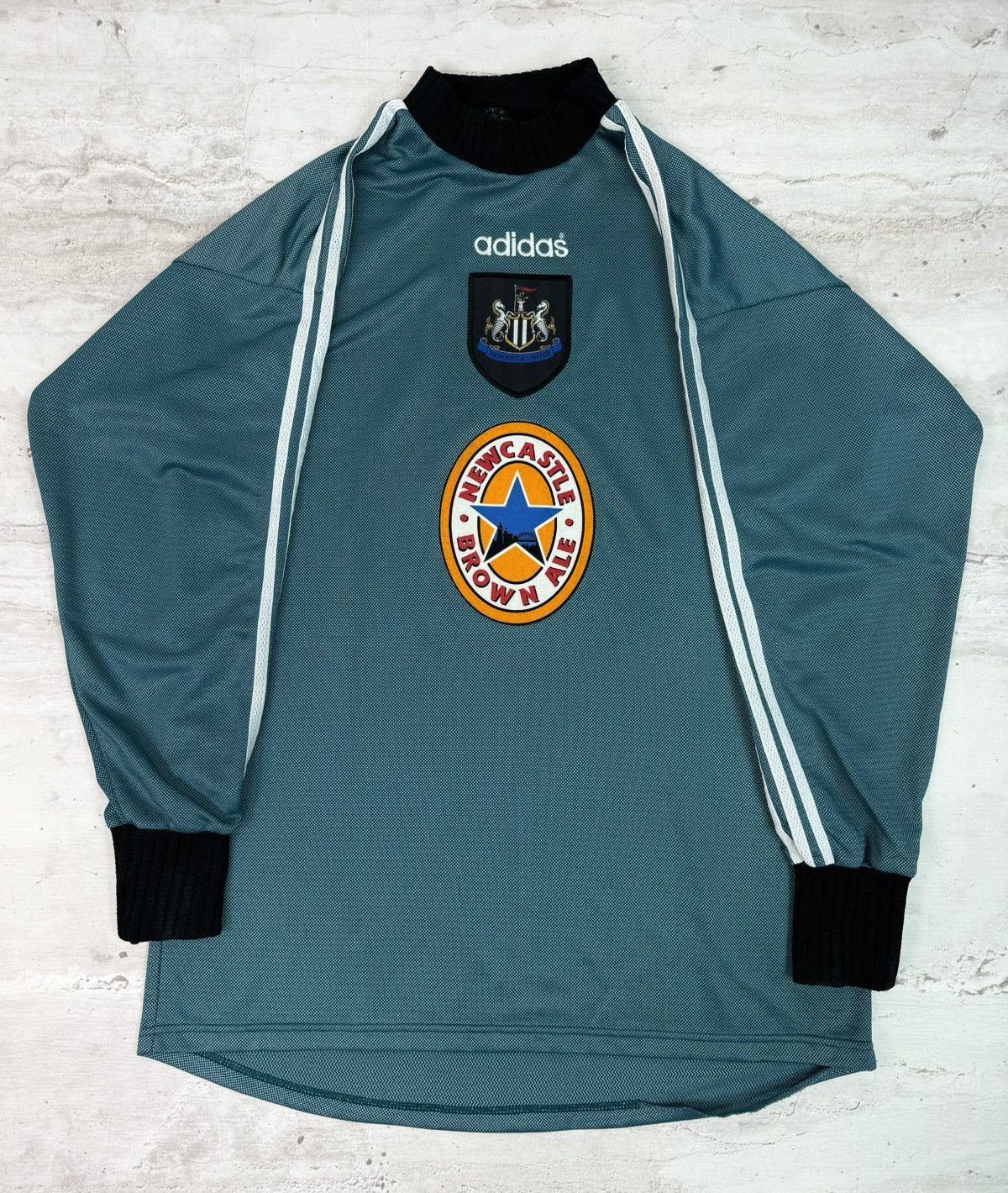 Adidas × Vintage Newcastle United 1996/97 Goalkeeper Jersey Adidas Vintage Size US XL / EU 56 / 4 - 2 Thumbnail