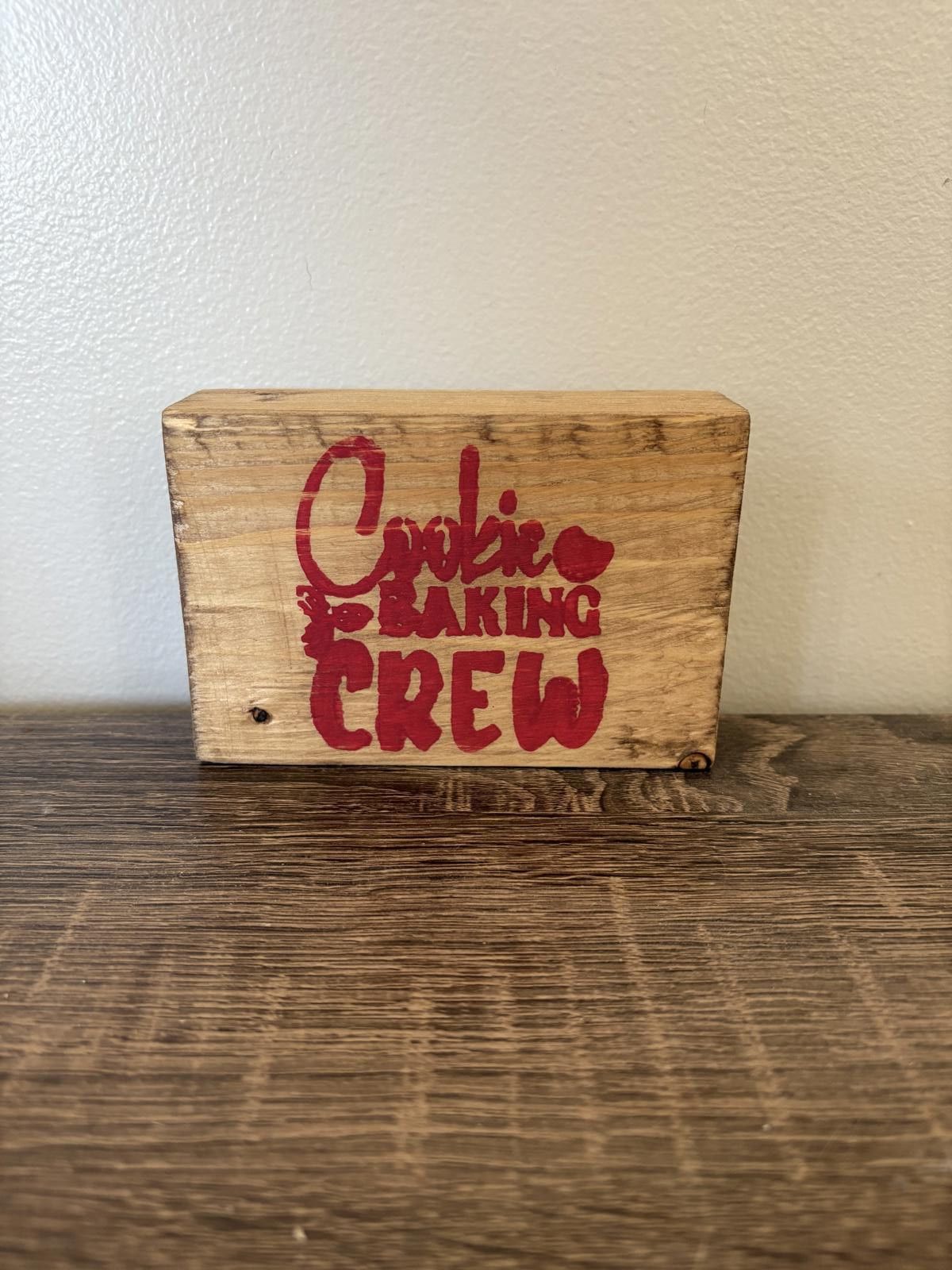 Other Savvy Creations Cookie Baking Crew Antique Plaque Size ONE SIZE - 2 Thumbnail
