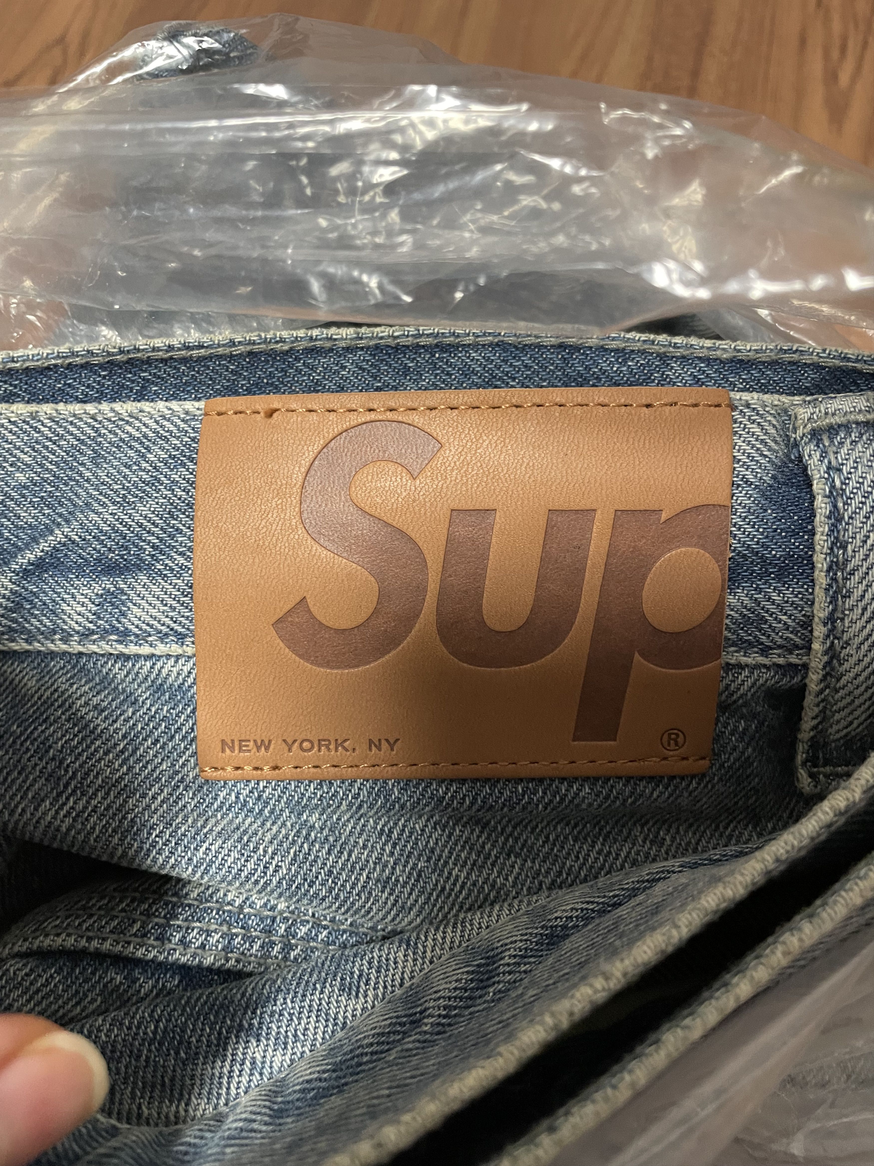 Supreme Supreme S Logo Loose Fit Jean - 24SS Size US 30 / EU 46 - 4 Thumbnail
