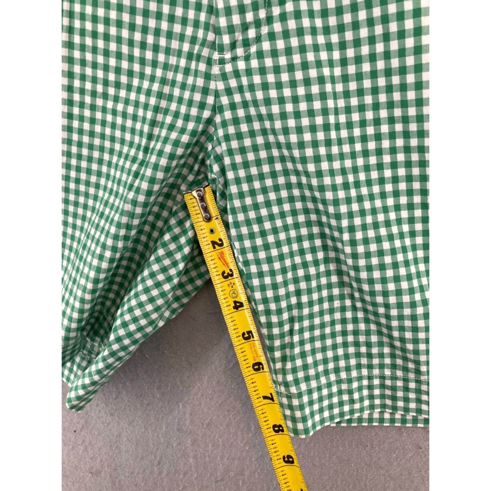 Polo Ralph Lauren Polo Ralph Lauren Mens Shorts 38 Green Check Preppy Size US M / EU 48-50 / 2 - 4 Thumbnail