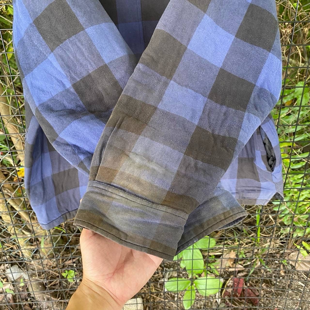 Dickies × Vintage Vtg Diekies Checkered Baggy Outdoor Jacket Size US XXL / EU 58 / 5 - 10 Thumbnail