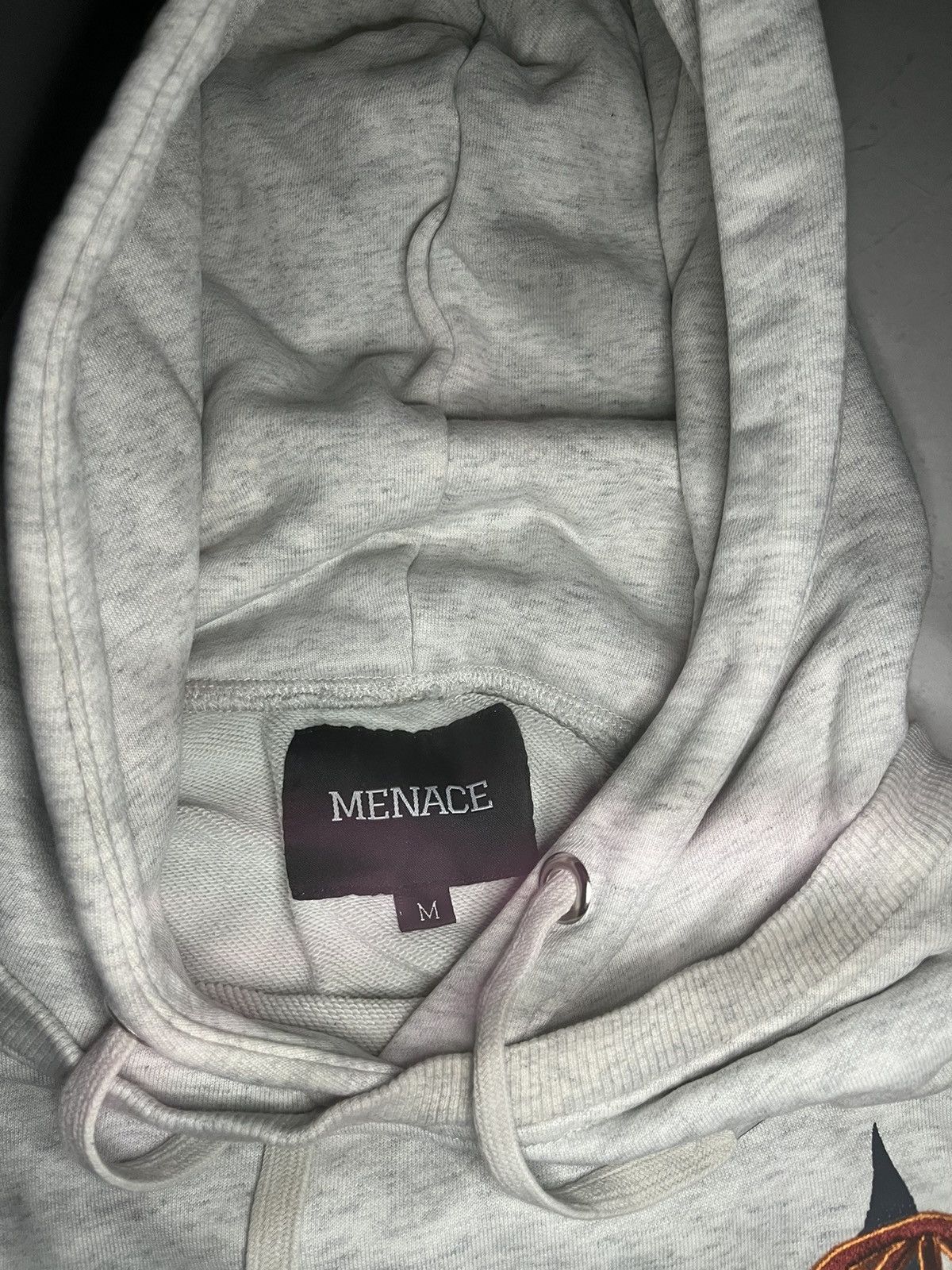 Menace Menace (Los Angeles) White Hoodie Size US M / EU 48-50 / 2 - 2 Thumbnail