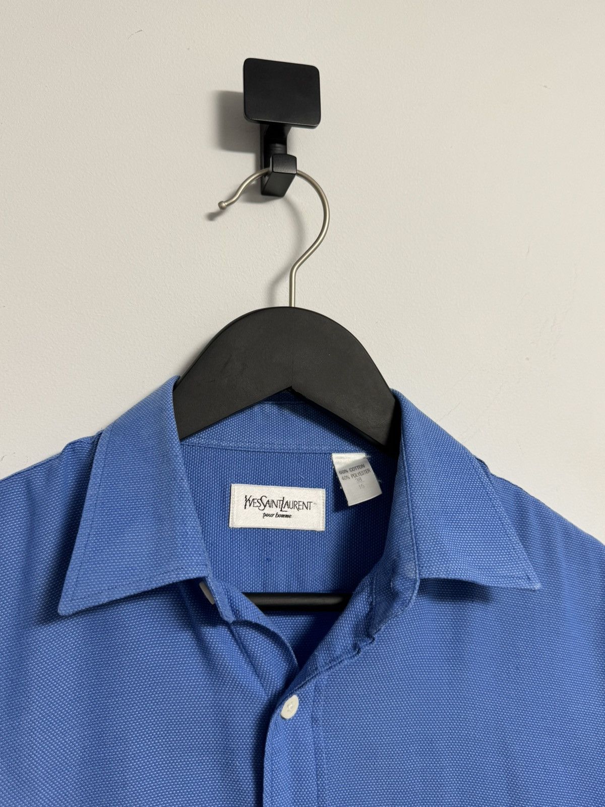 Yves Saint Laurent Yves Saint Laurent Button Up T-Shirt Luxury Size US M / EU 48-50 / 2 - 7 Thumbnail