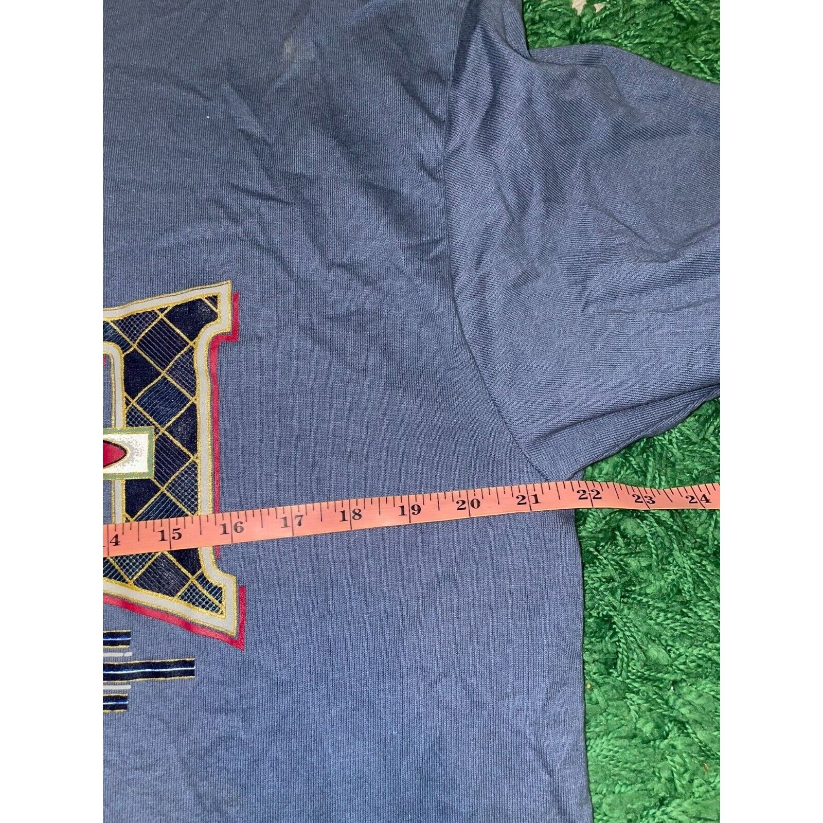 Anvil Vintage Ski Lake Tahoe Shirt Nevada Skiing Blue Tee 90s VTG Size US L / EU 52-54 / 3 - 12 Thumbnail