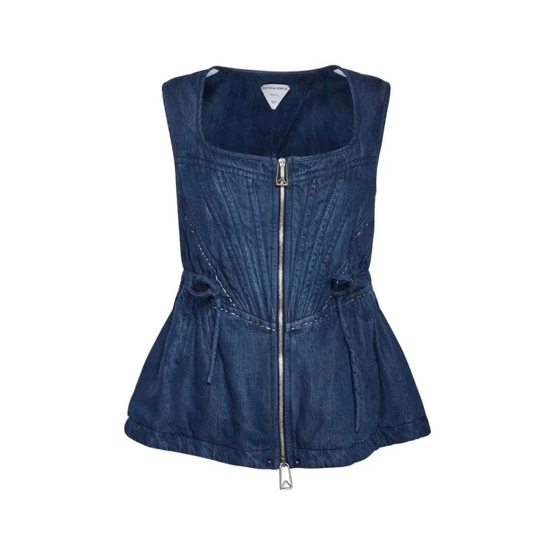 o1y0725 Denim Tank Top in Blue