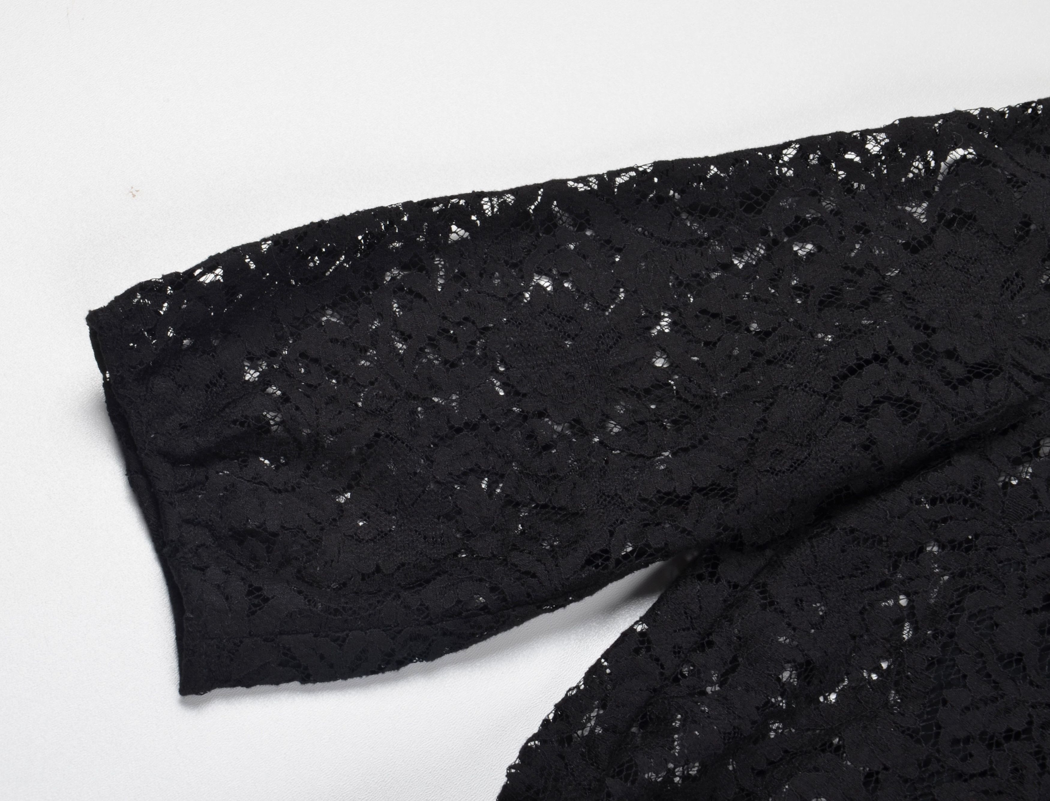 Max Mara Max Mara Lace Dress 3/4 Sleeve A-Line Elegant Cocktail Size S / US 4 / IT 40 - 6 Thumbnail