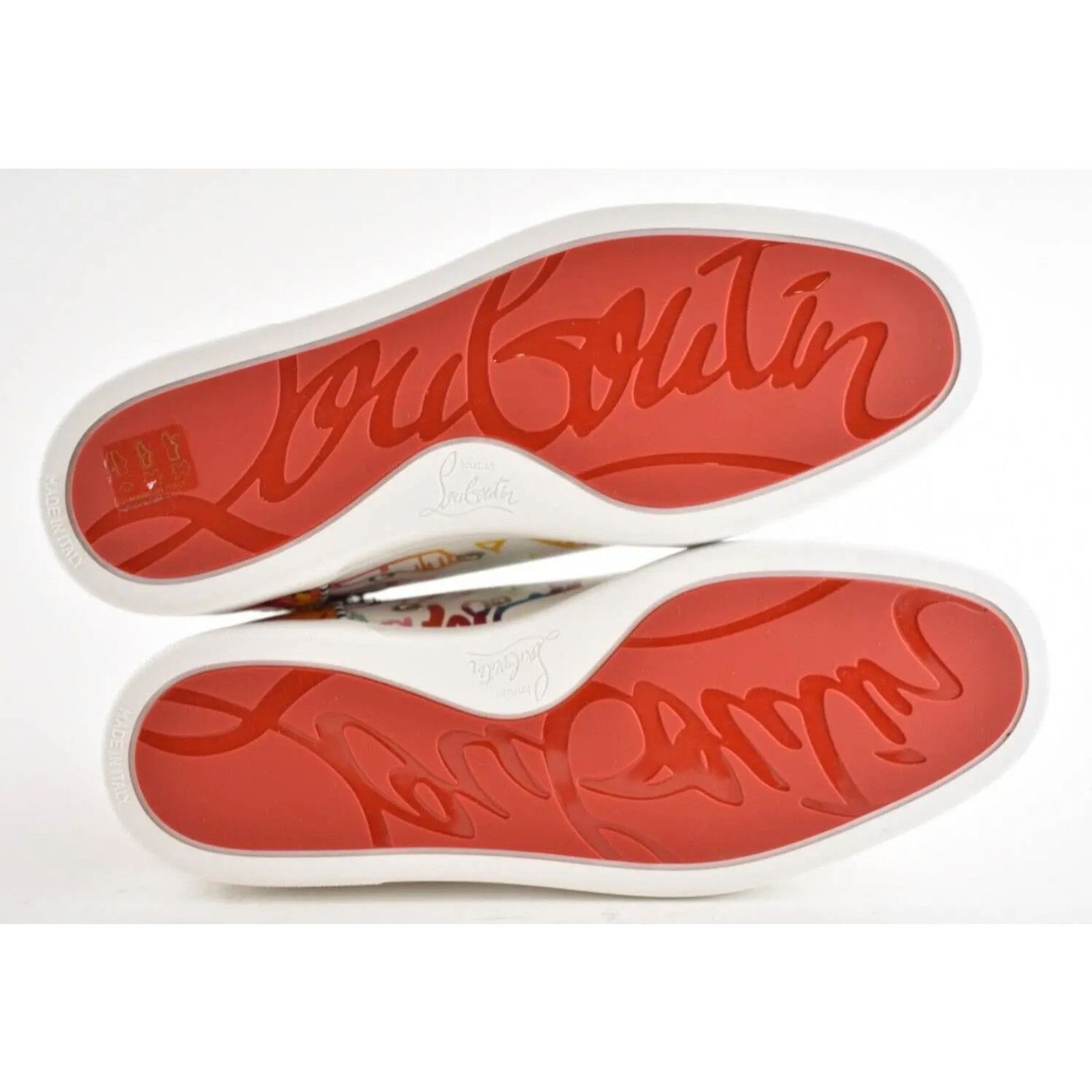 Christian Louboutin Christian Louboutin Men Rantus Orlato Flat Wallgraf Graffiti Size US 7 / EU 40 - 12 Thumbnail