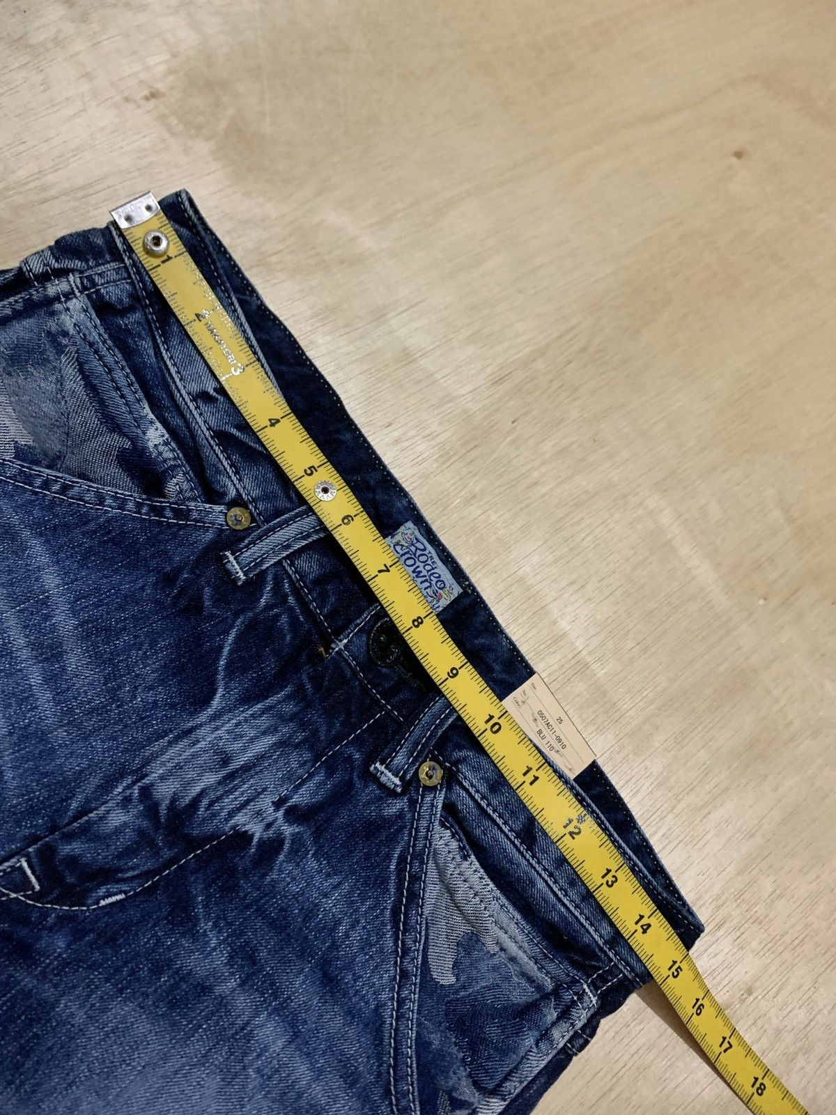 Hysteric Glamour × Japanese Brand The Rodeo Crowns Denim Jeans Size 30" / US 8 / IT 44 - 12 Thumbnail