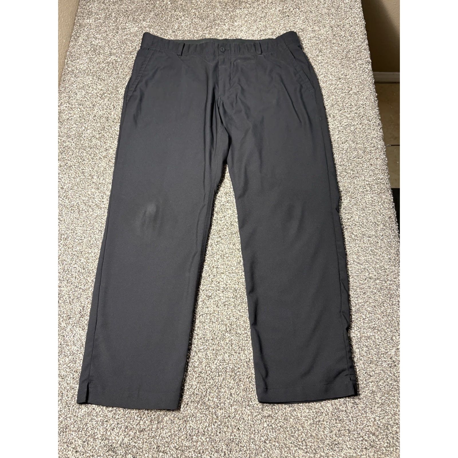 Nike Nike Pants Mens 38x30 Black Golf Chino Performance Dri-Fit Stretch AA3318 Size US 38 / EU 54 - 2 Thumbnail
