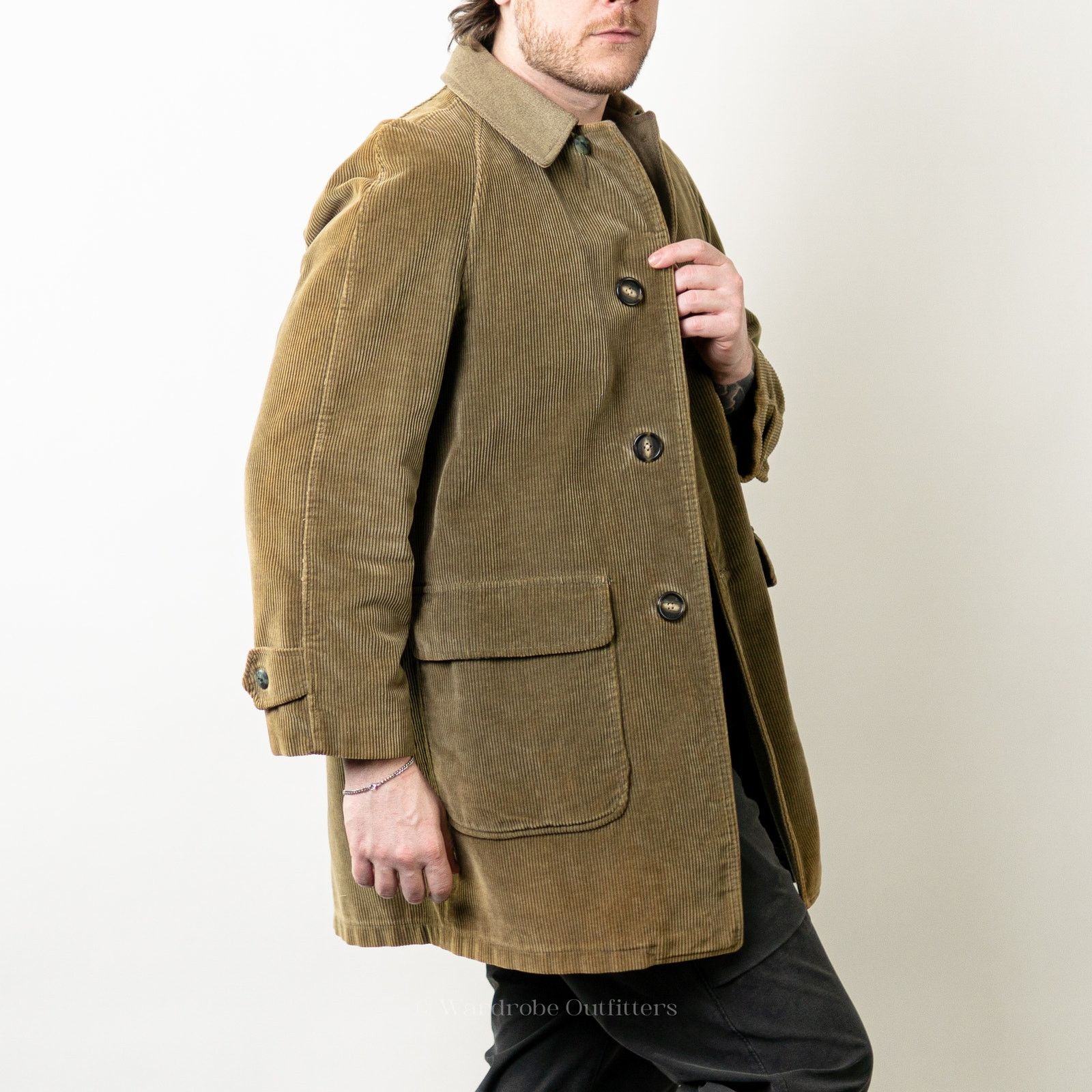 Vintage Vintage 1960's Cresco Corduroy Sherpa Lined Collared Coat Size US M / EU 48-50 / 2 - 10 Thumbnail