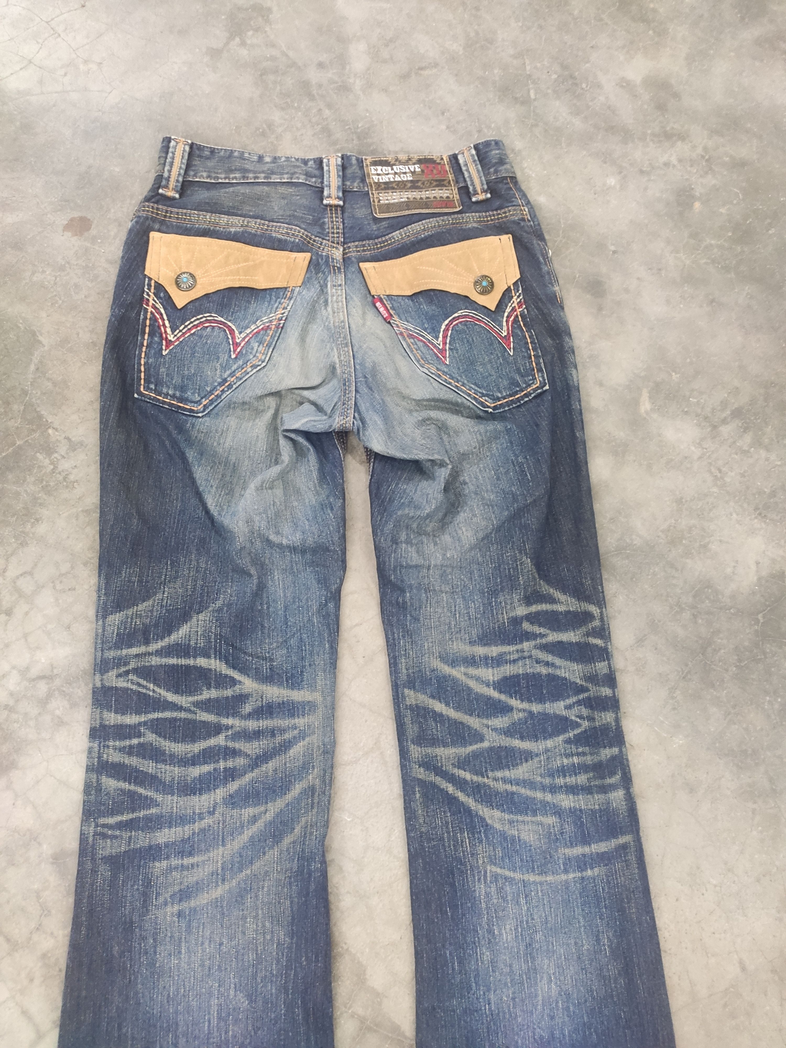 Edwin Edwin Jeans flare design archives natives navajo Size US 31 - 7 Thumbnail