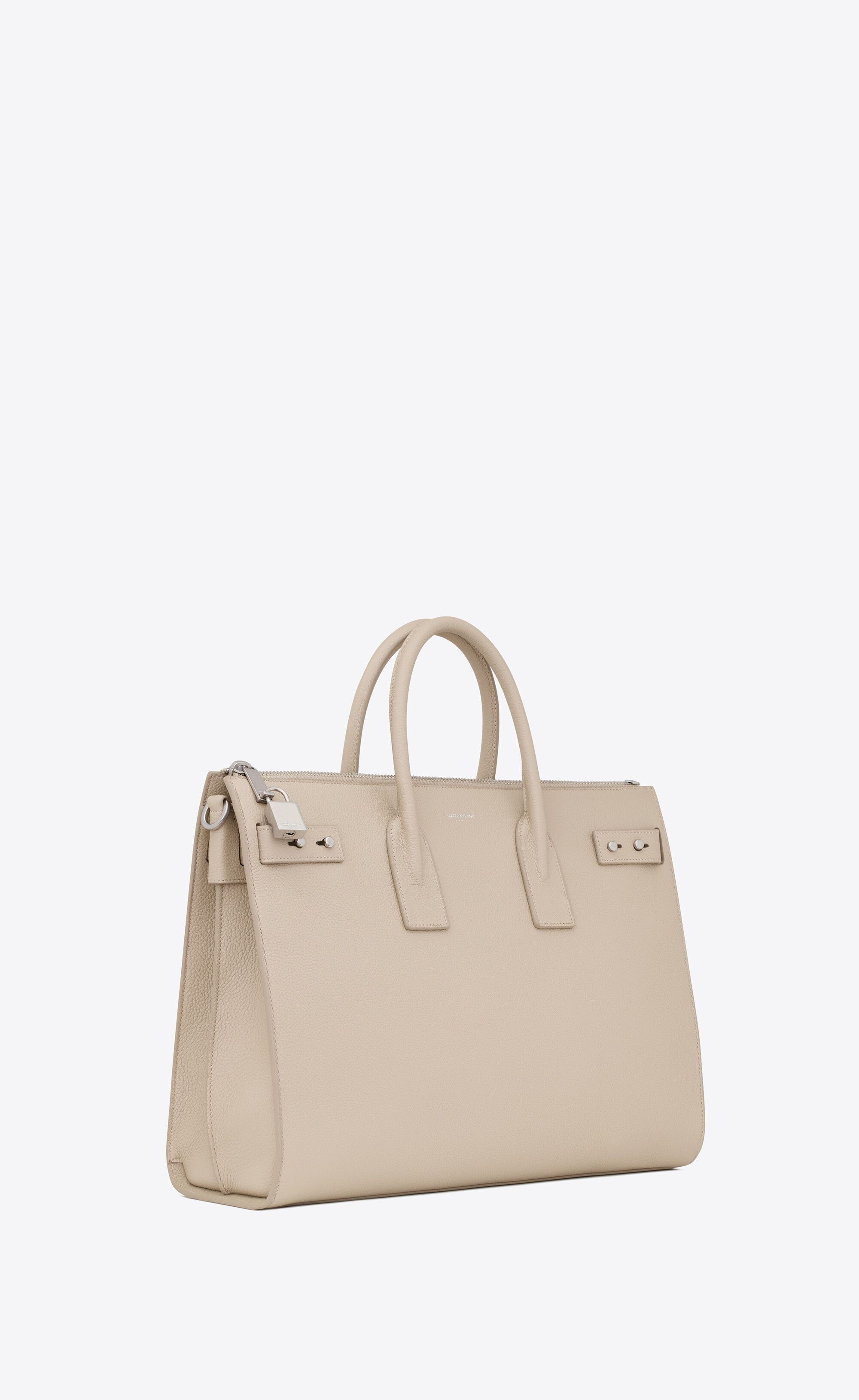 Saint Laurent Paris o1bcso1str1225 Size: OS/Sac De Jour Thin Large in Sand/Beige Size ONE SIZE - 2 Thumbnail