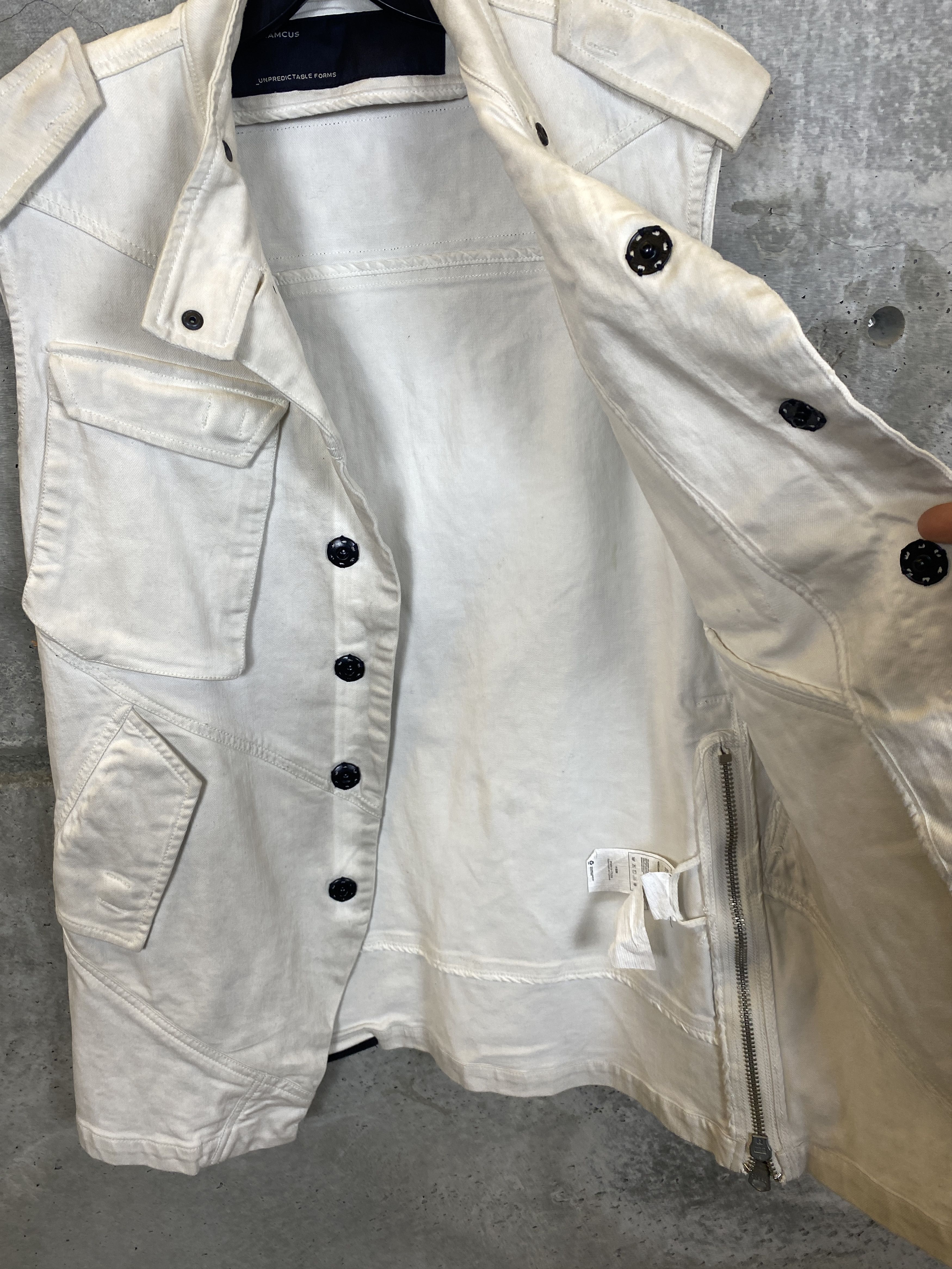 Hamcus Hamcus Denim Vest Size US M / EU 48-50 / 2 - 3 Thumbnail