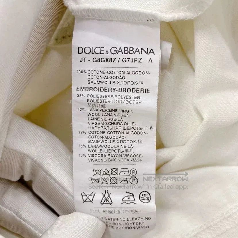 Dolce & Gabbana Dolce & Gabbana White T-Shirt Size 44. Size US S / EU 44-46 / 1 - 7 Thumbnail
