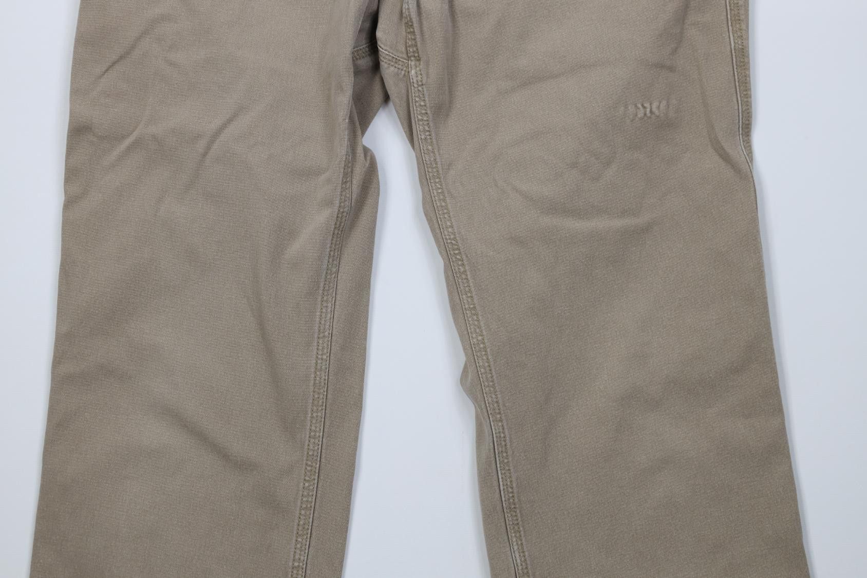 Duluth Trading Company Duluth Trading Co Gusset Flex Fire Hose Canvas Pants Beige Size US 36 / EU 52 - 3 Thumbnail
