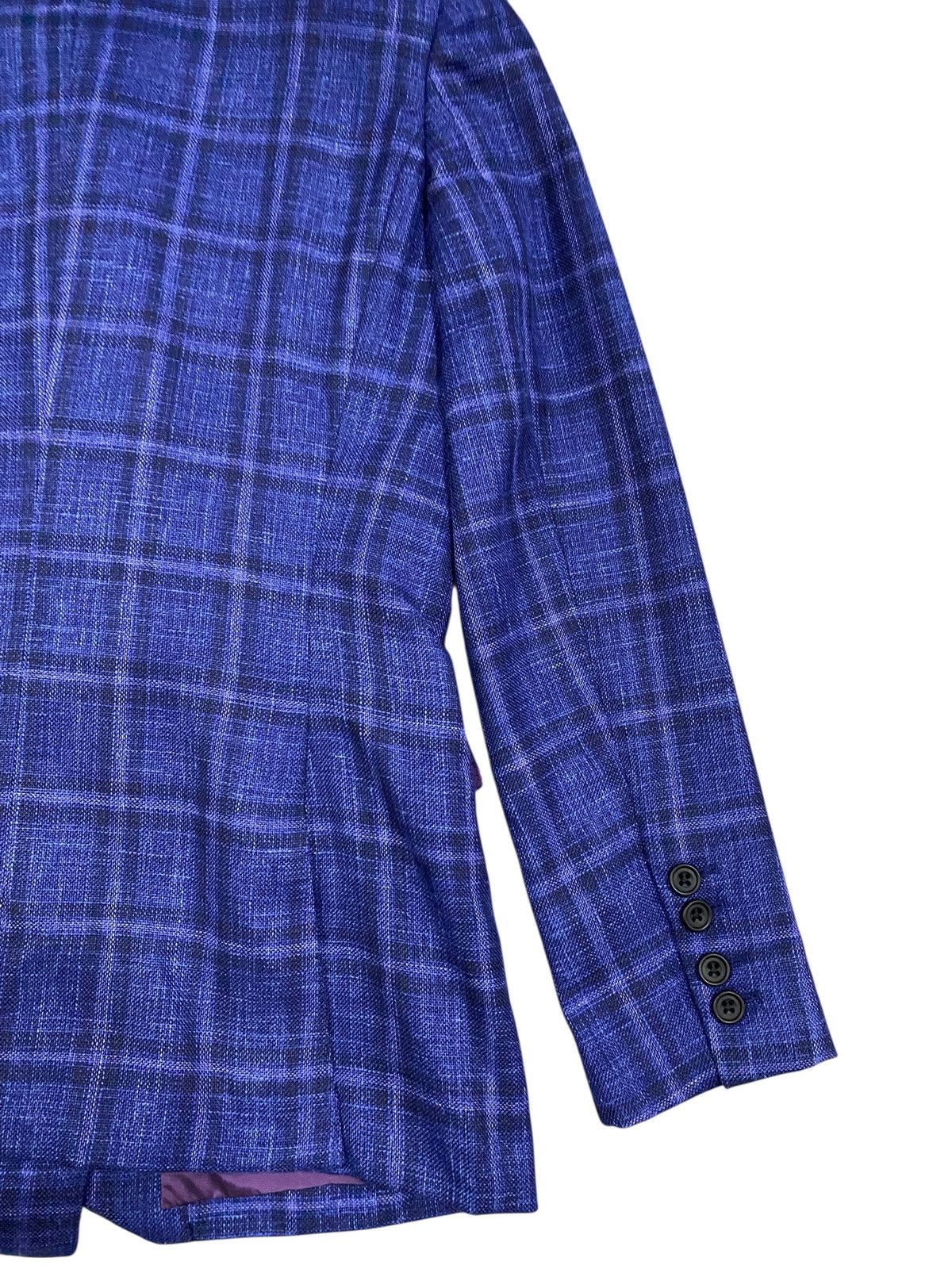 Loro Piana Loro Piana "Four Winds" Wool Silk Linen Double Breasted Size S / US 4 / IT 40 - 9 Thumbnail