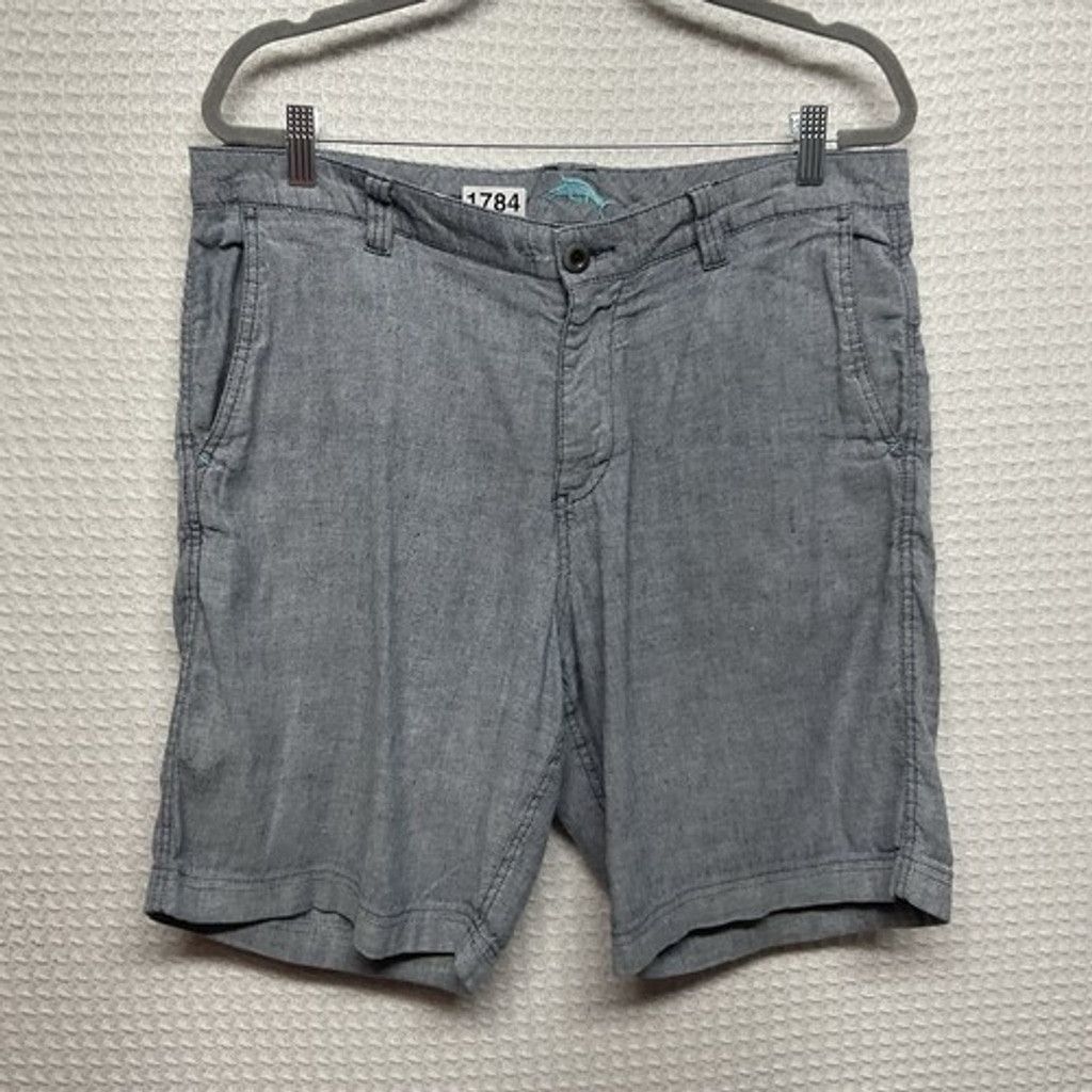 Tommy Bahama Tommy Bahama Linen/Cotton Flat Front Chino Shorts Men 36 Size US 36 / EU 52 - 1 Thumbnail