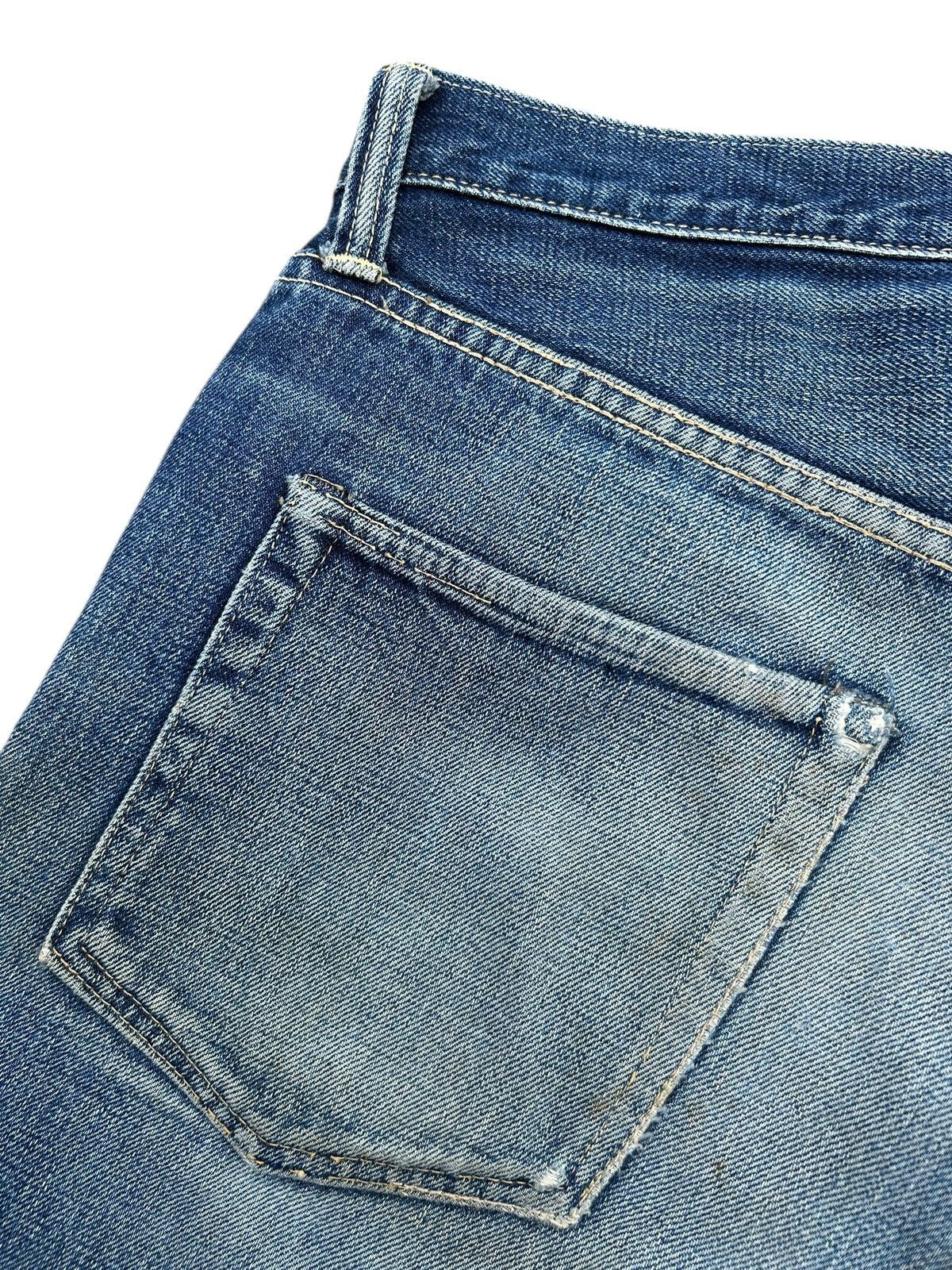 Kapital Vintage Skull Fab Four Alchemist Selvedge Repair Denim jeans Size US 33 - 14 Thumbnail