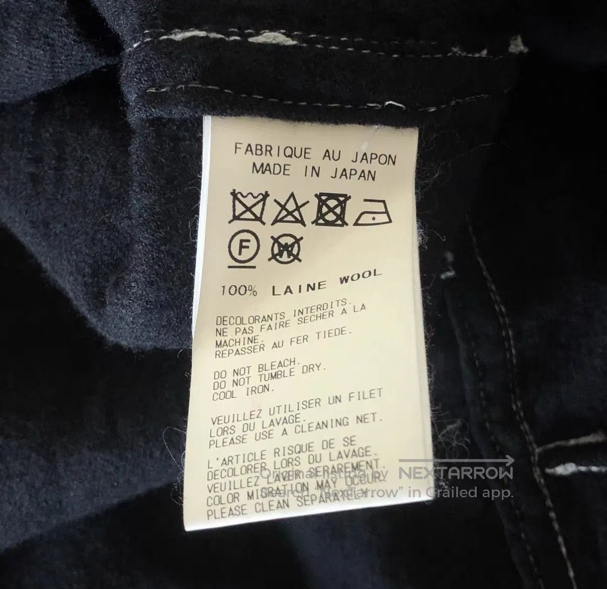 Yohji Yamamoto Black Long Button. Size US XL / EU 56 / 4 - 6 Thumbnail