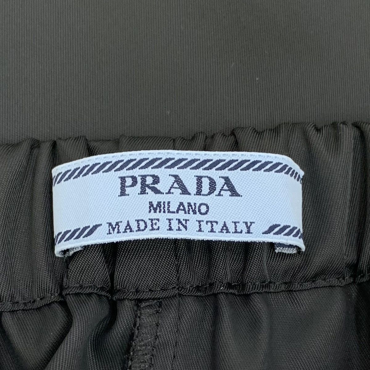 Prada Prada Black Elastic Waist Cuffed Casual Sweatpants K26WX Size US 30 / EU 46 - 7 Thumbnail