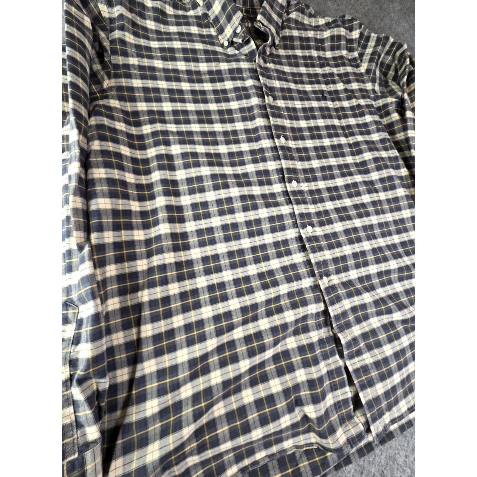 Ralph Lauren Ralph Lauren Shirt Mens 2XL Flannel Multicolor Plaid Button-Down Long Sleeve Button-Up Regular Size US XXL / EU 58 / 5 - 2 Thumbnail
